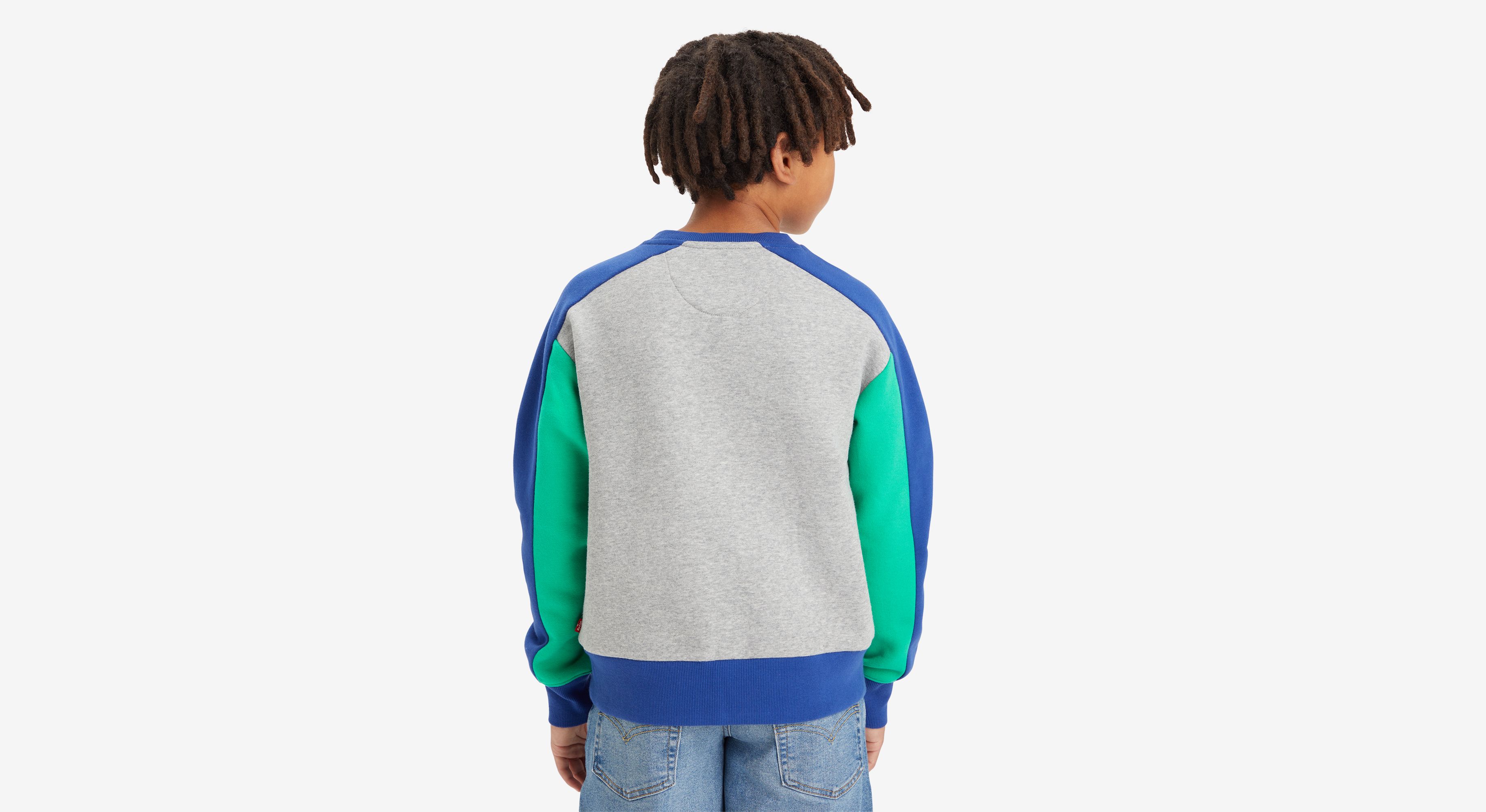 Bluza dla nastolatków w bloki kolorów 2