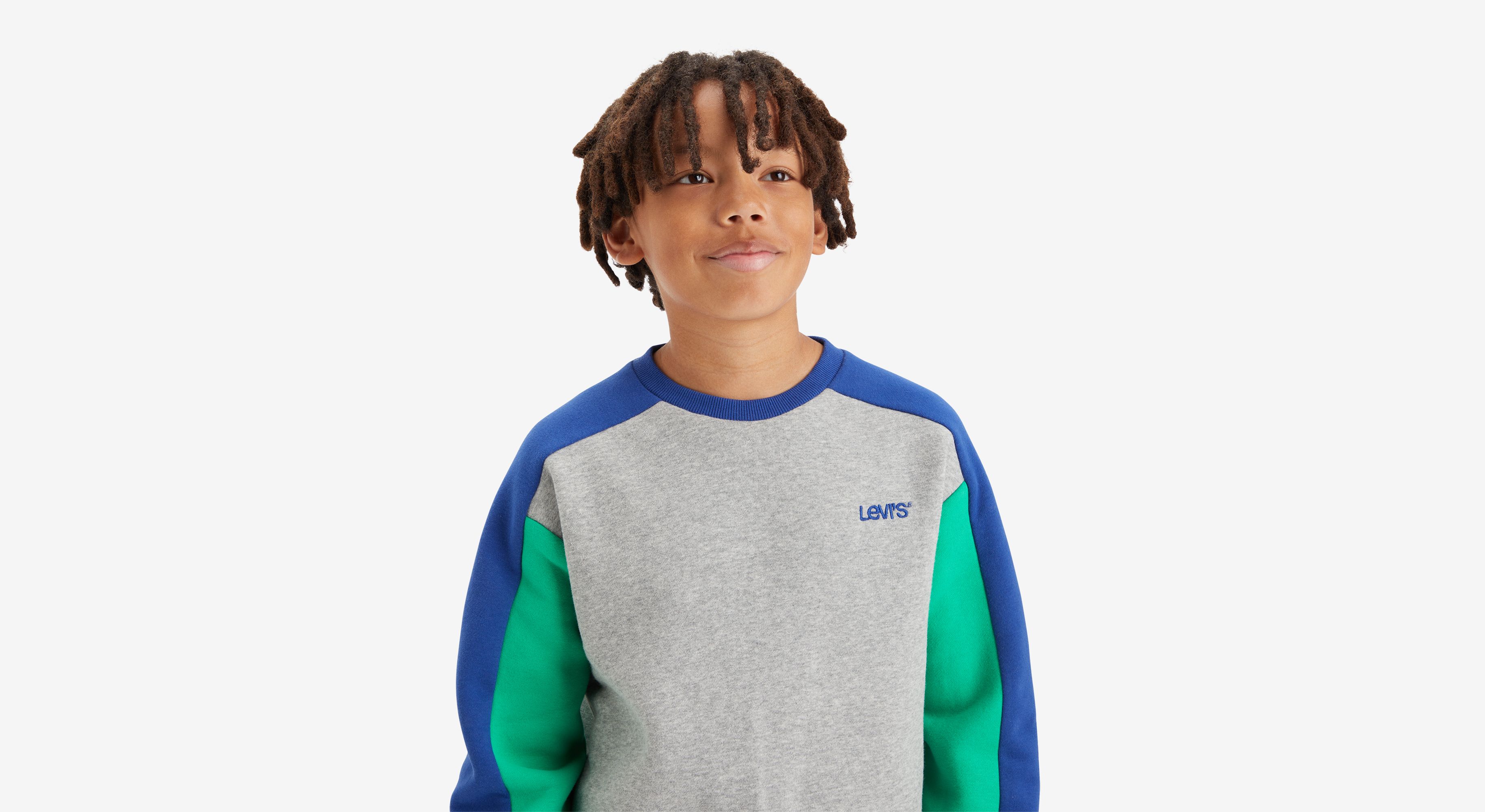 Bluza dla nastolatków w bloki kolorów 3