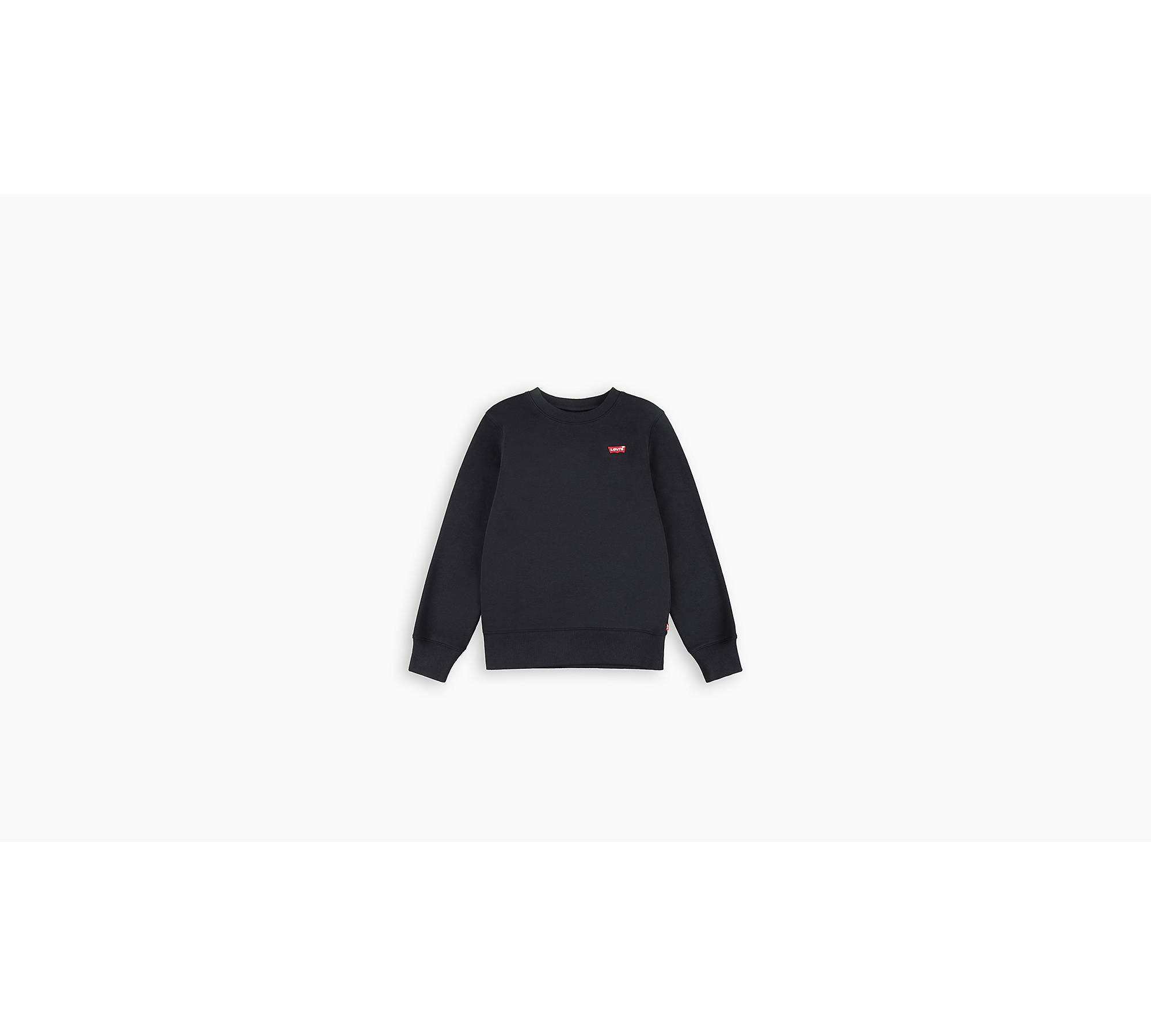 Kids Mini Logo Crewneck Sweatshirt - Black | Levi's® GB