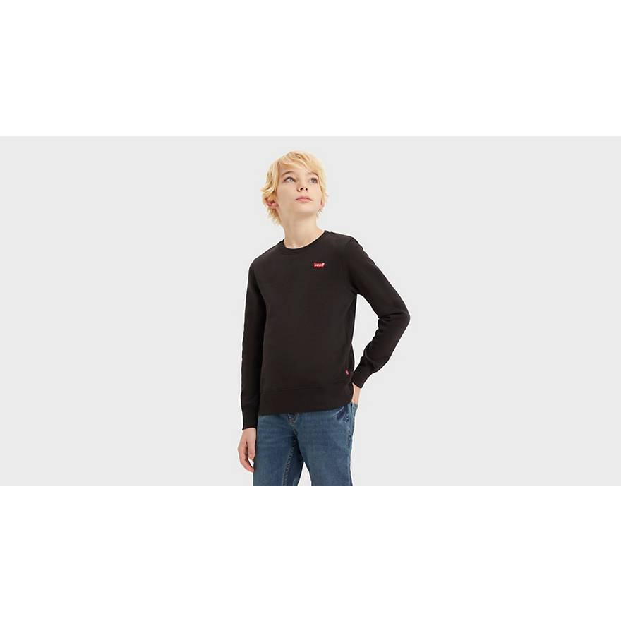 Mini Logo Sweatshirt met ronde hals voor tieners 1