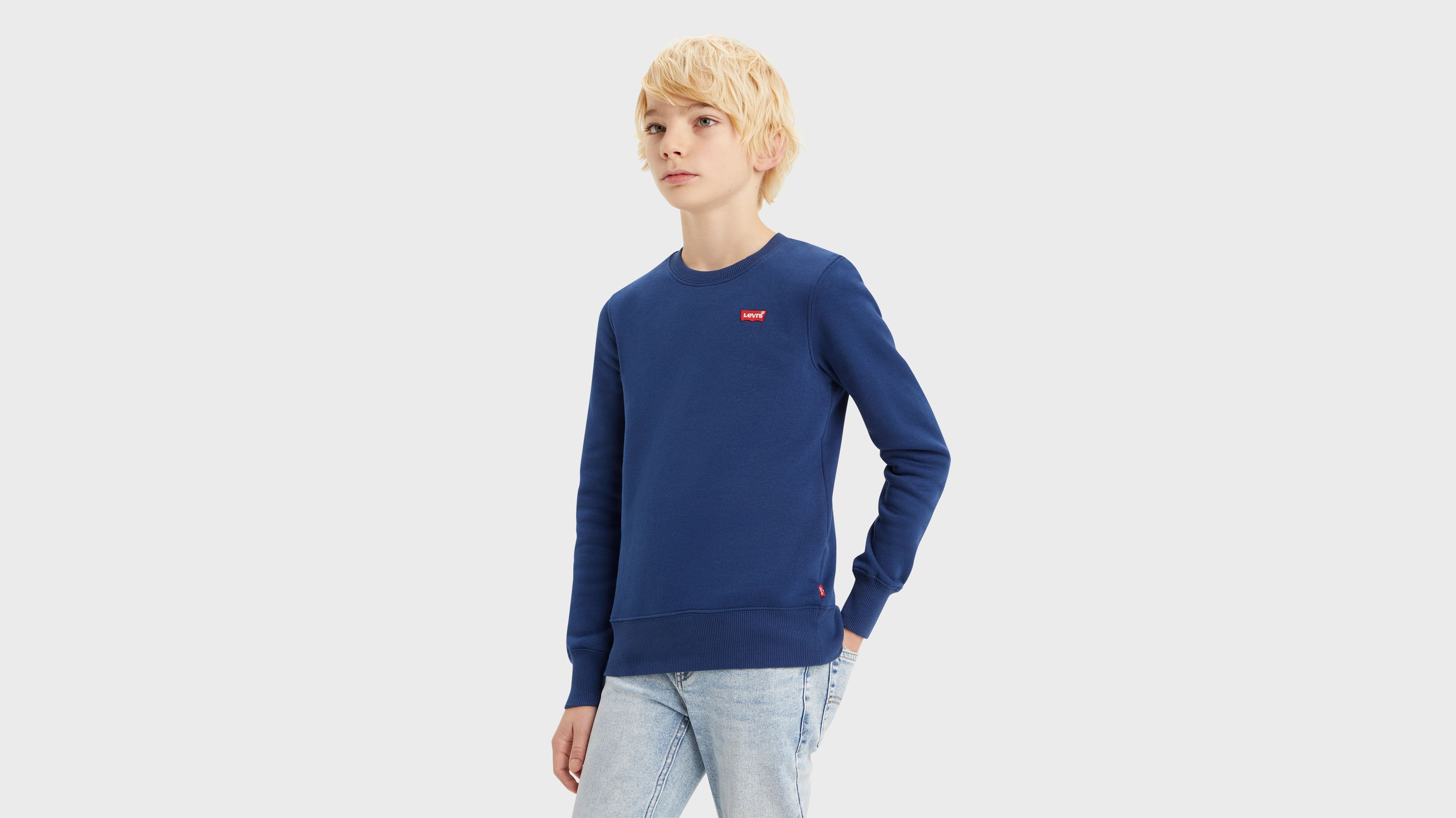 Teenager Mini Logo Crewneck Sweatshirt 1