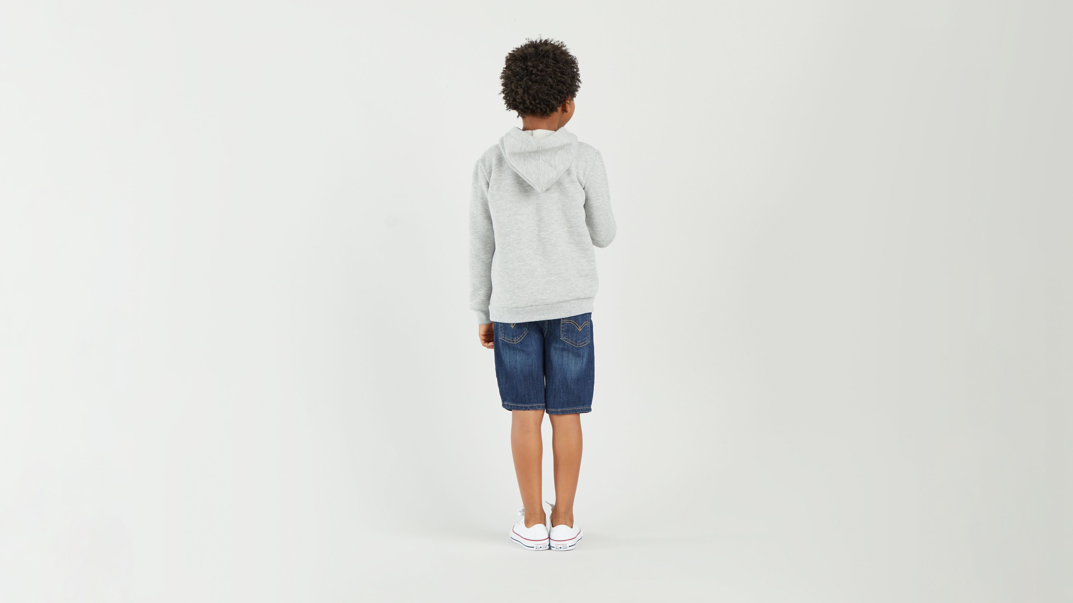 Sudadera con capucha serigrafiada infantil Batwing 2