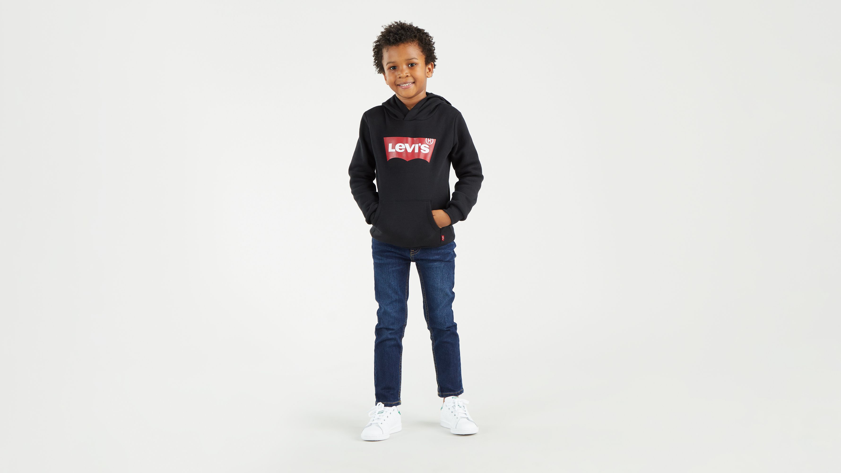 Sweat à capuche sérigraphié Batwing pour enfant 2