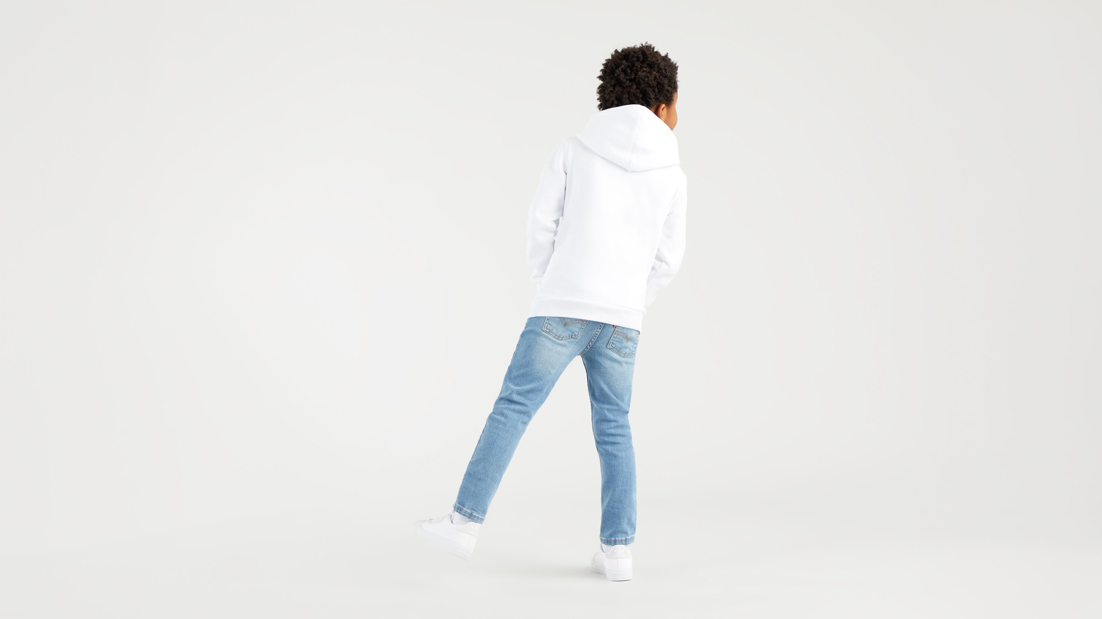 Kids Batwing Screenprint Hoodie 2