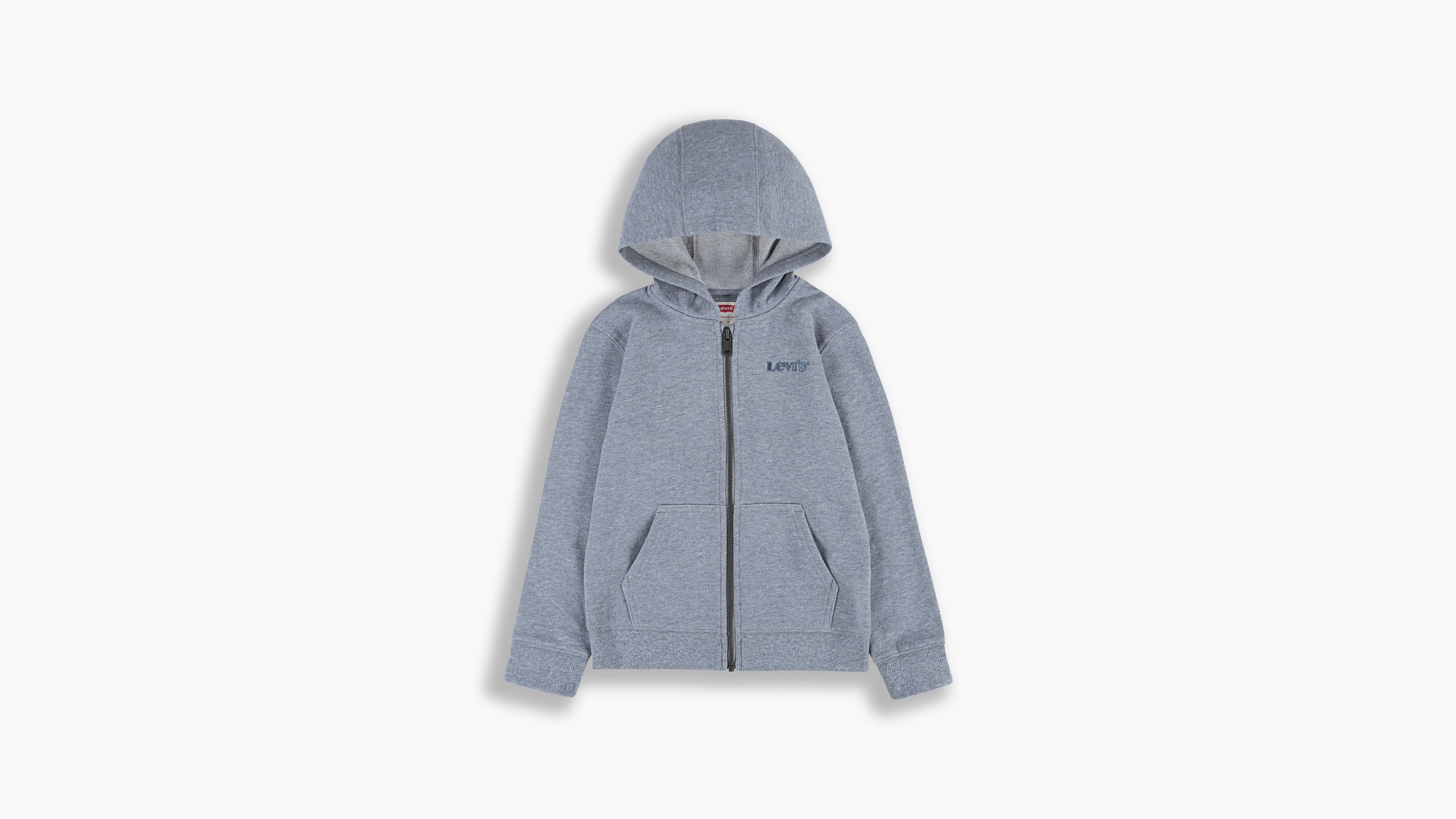 Kinder Logo Hoodie mit Reißverschluss 1