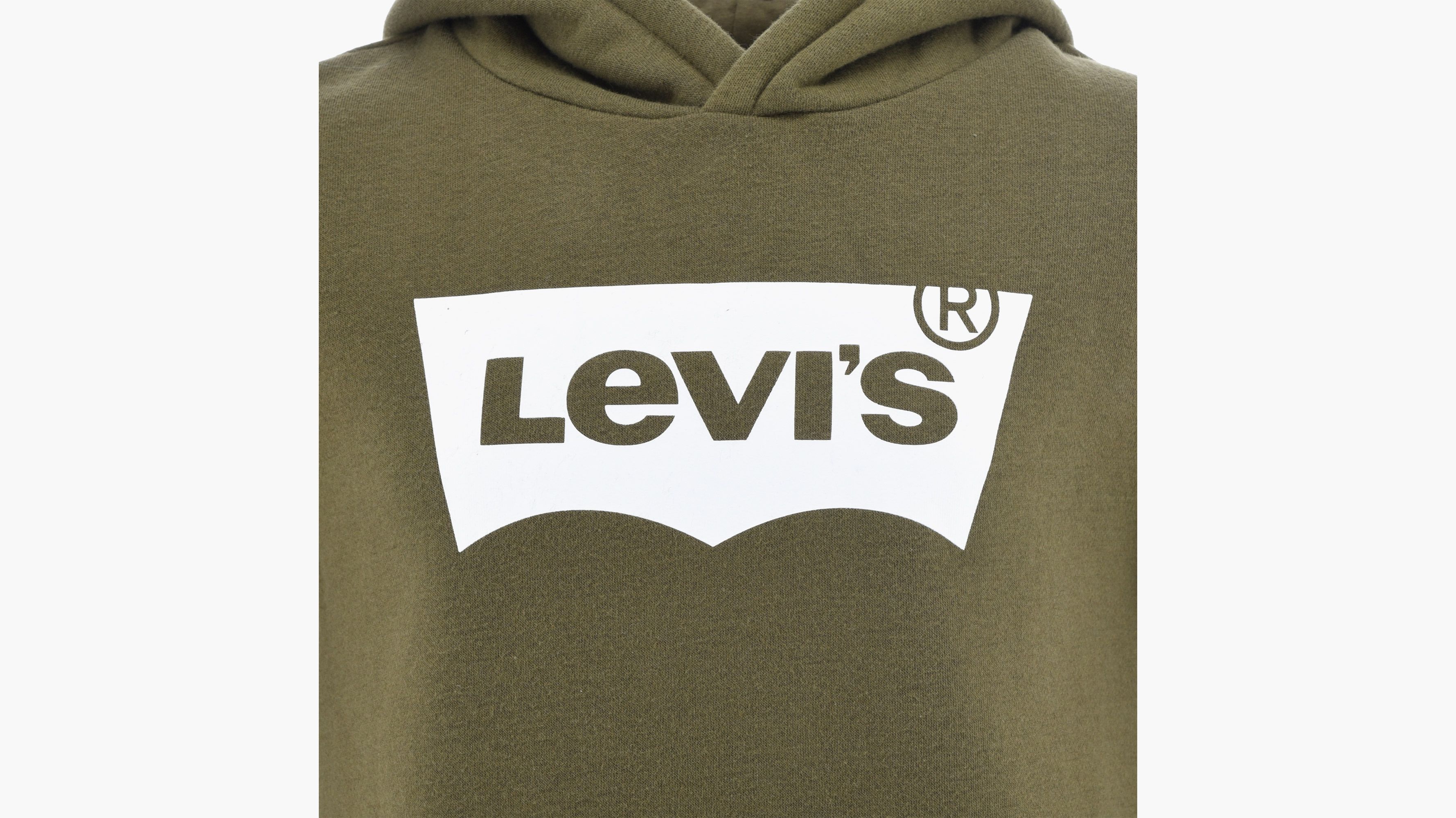 Felpa con cappuccio e logo Batwing serigrafato 6