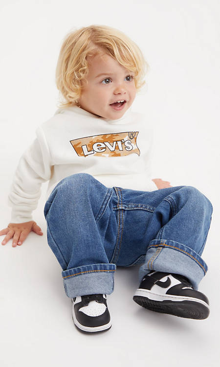 Sweat Levi's Bambini Abbigliamento bambina Maglioni e felpe cappuccio Felpe con cappuccio e pullover Levi's Felpe con cappuccio e pullover 