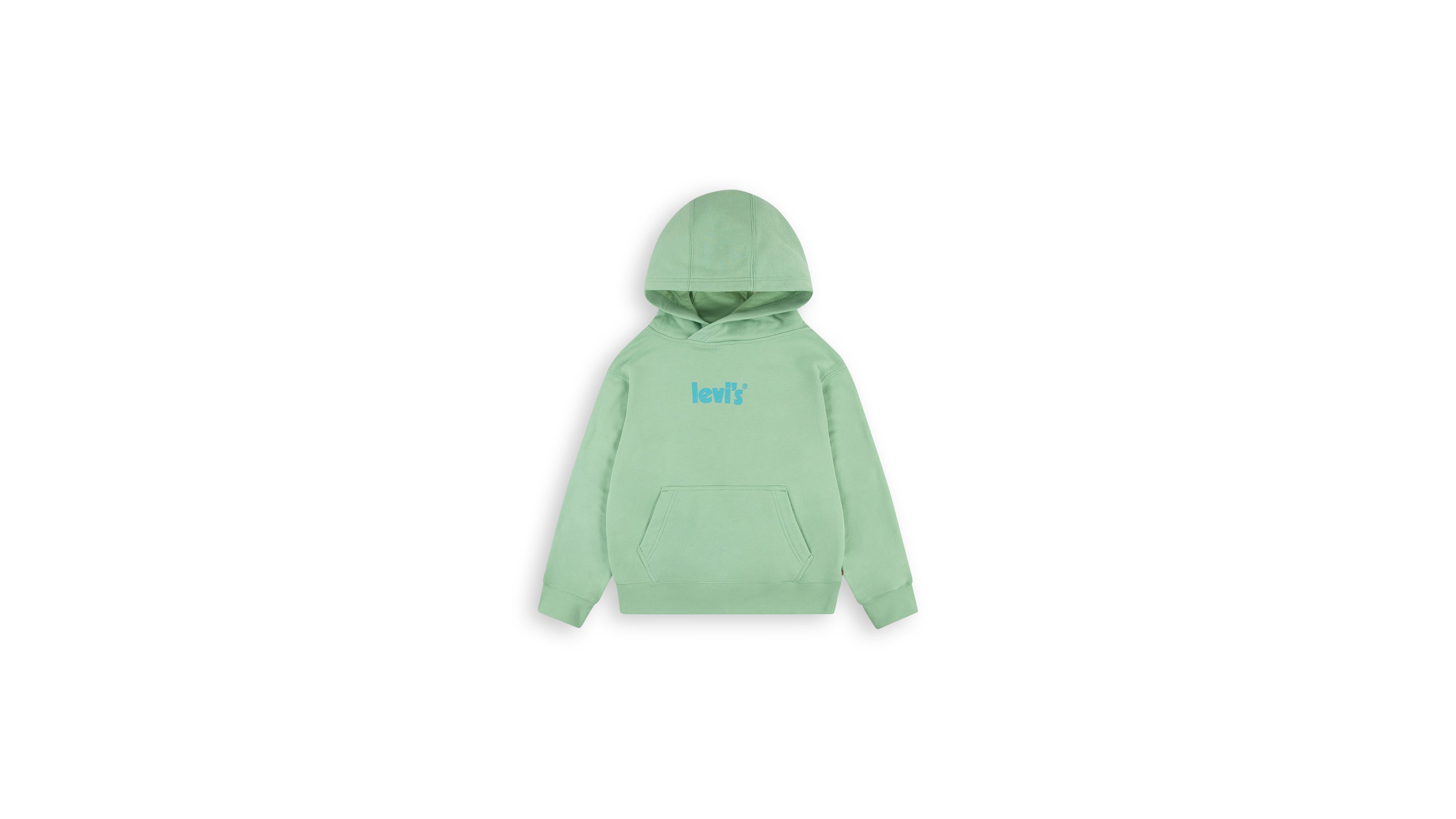 Pullover con cappuccio e logo Poster 4