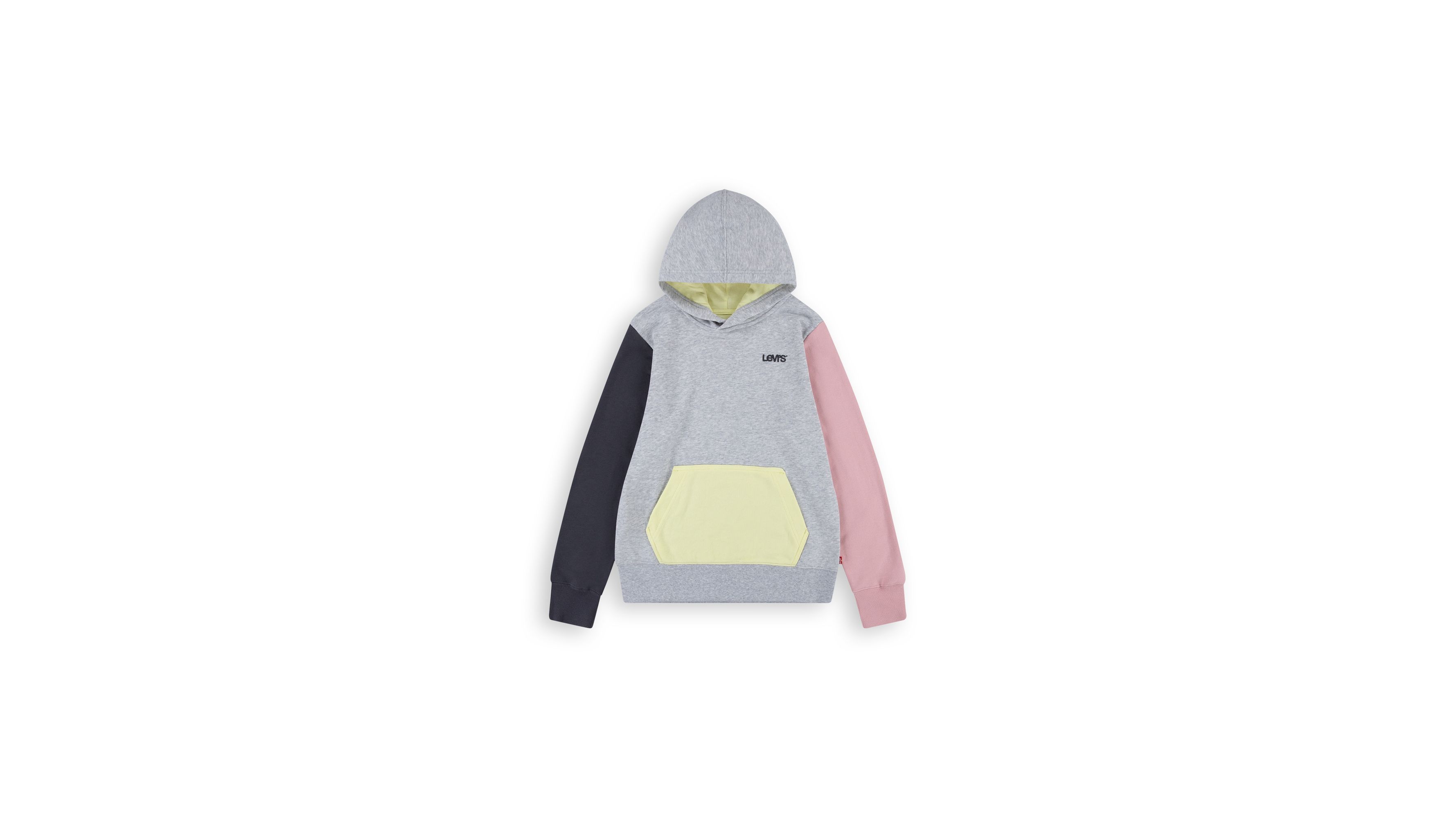 Sweat à capuche colorblock 4
