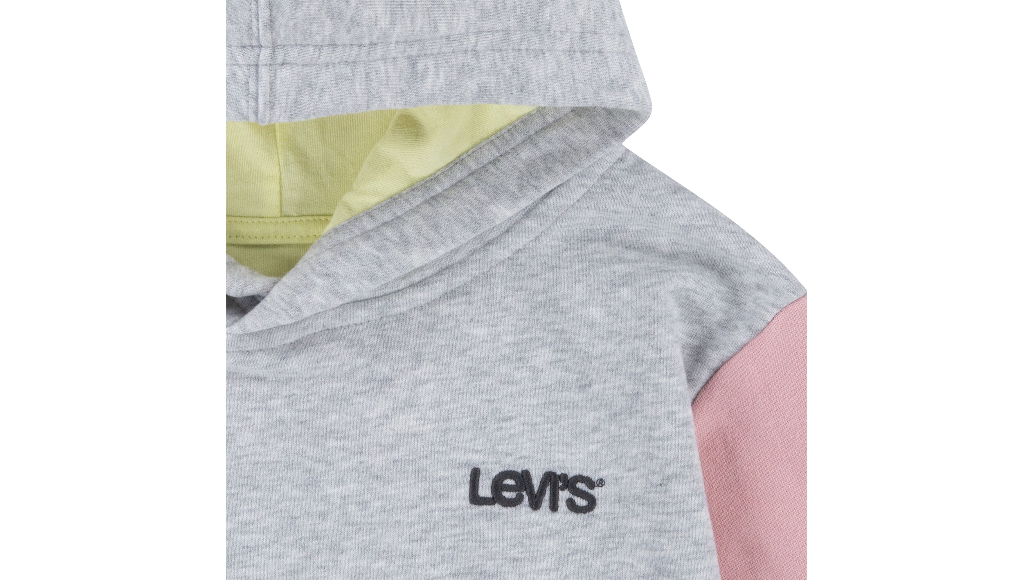 Sweat à capuche colorblock 6