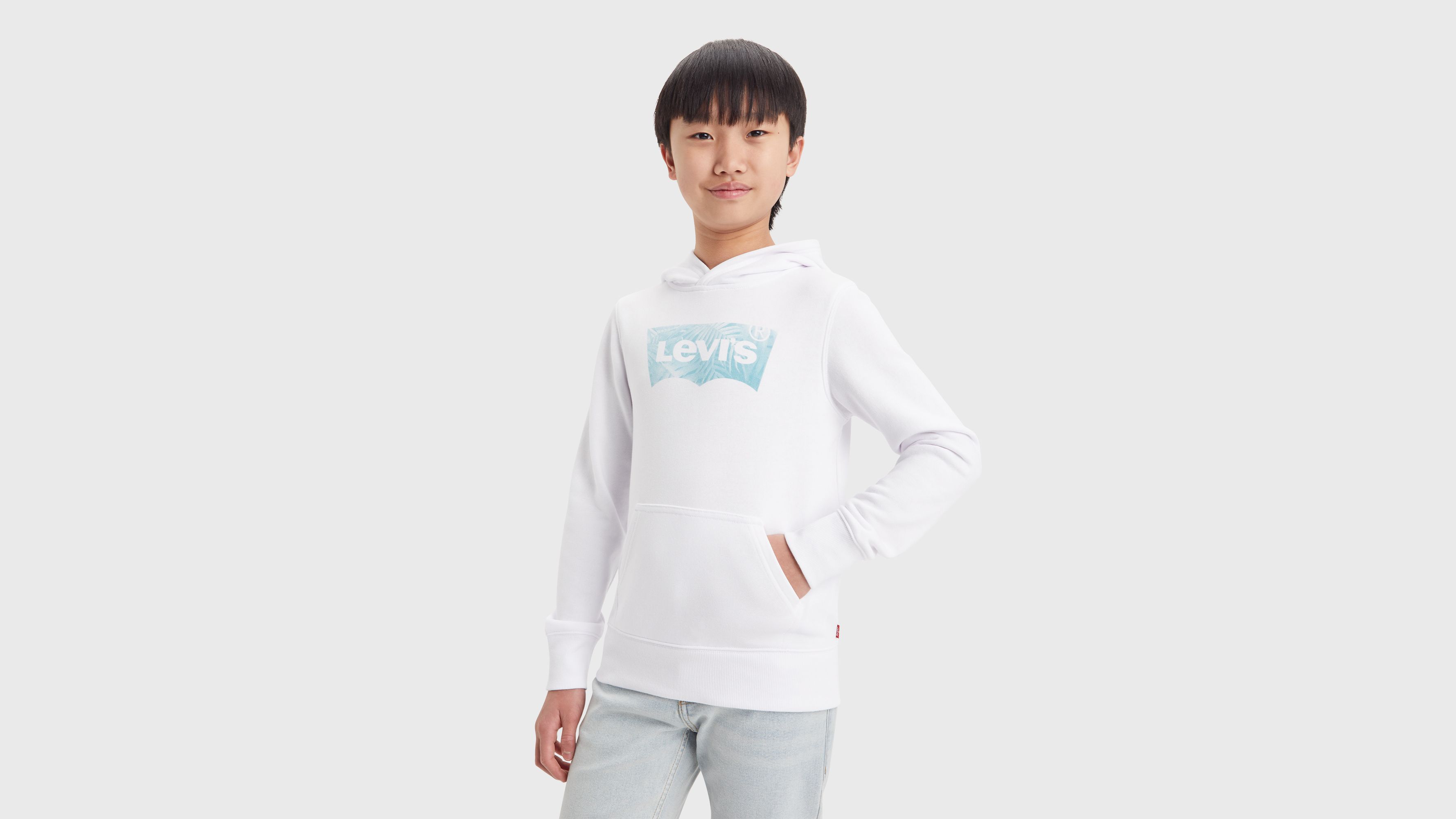 Sudadera para adolescentes con capucha Palm Batwing 1