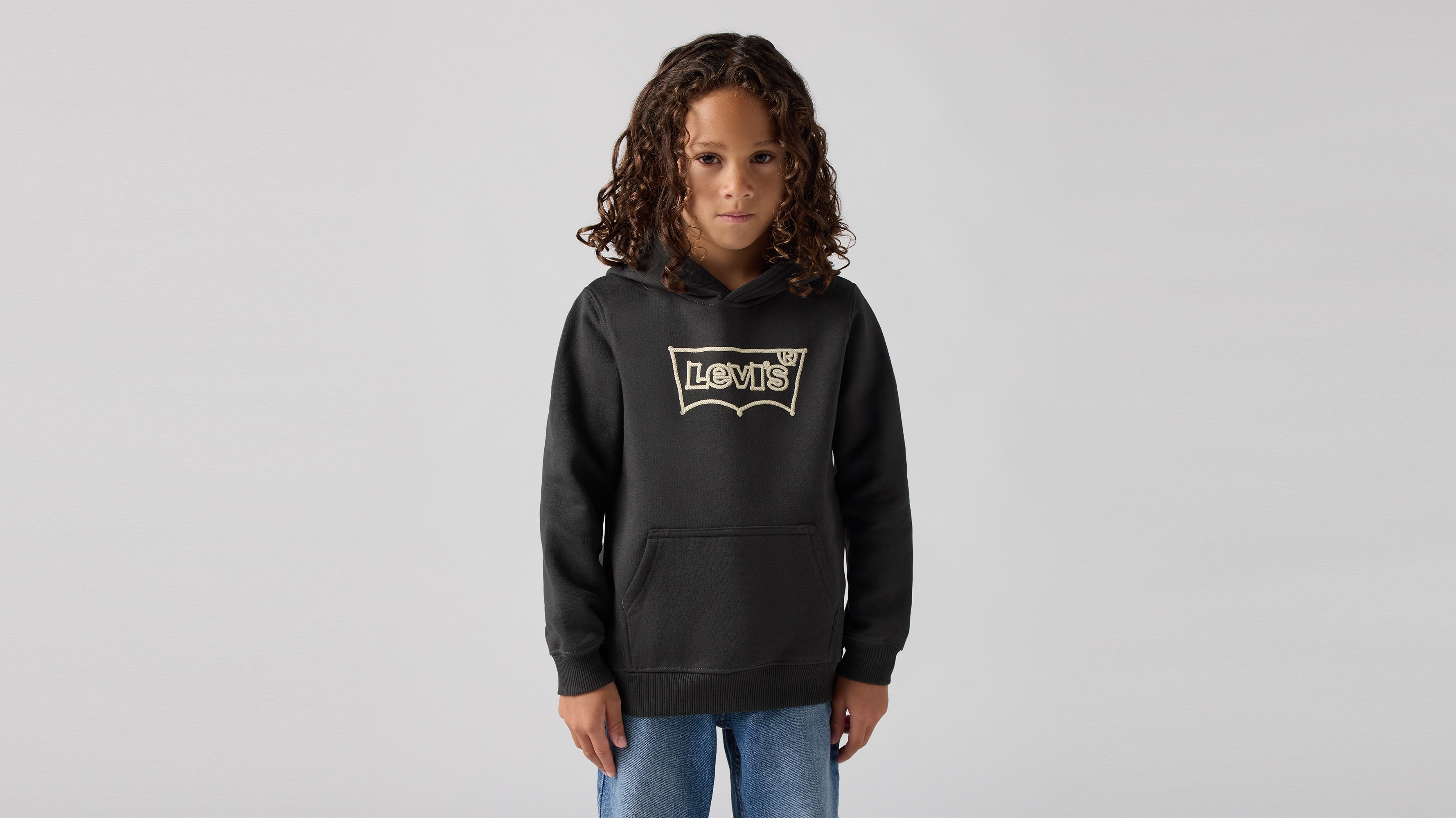 Kids Rope Batwing Hoodie 1