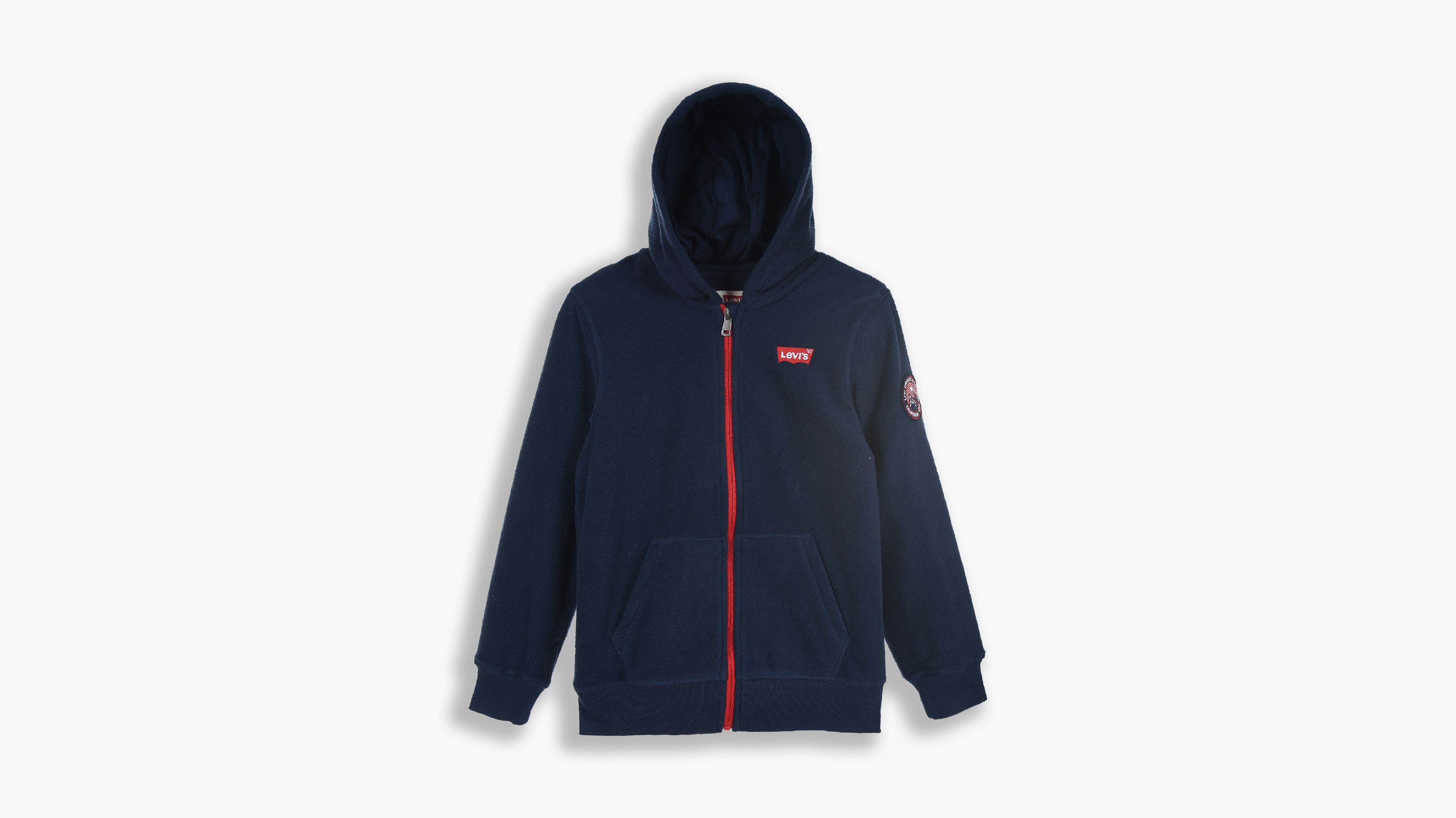 levis full zip hoodie