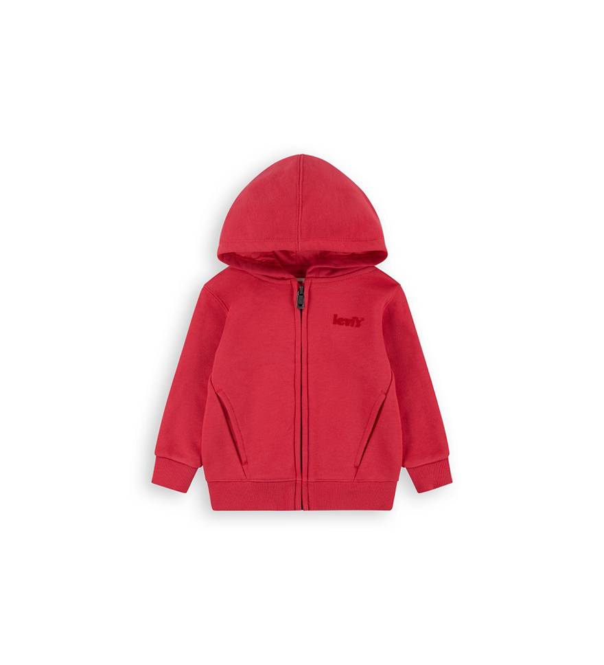 Baby Logo Full-zip Hoodie - Red | Levi's® FI