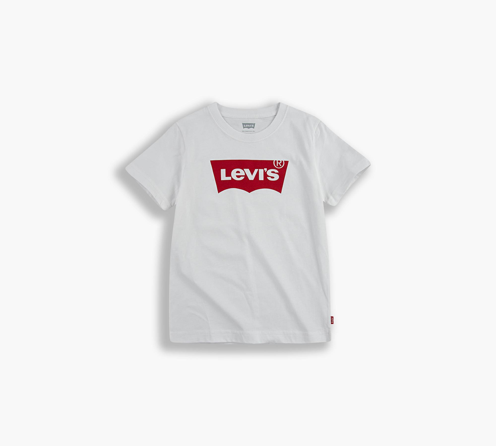 Universiteit Spreekwoord Gezondheid Tiener Batwing T-shirt - Wit | Levi's® NL