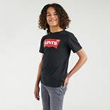 T-shirt con logo Batwing teenager 1