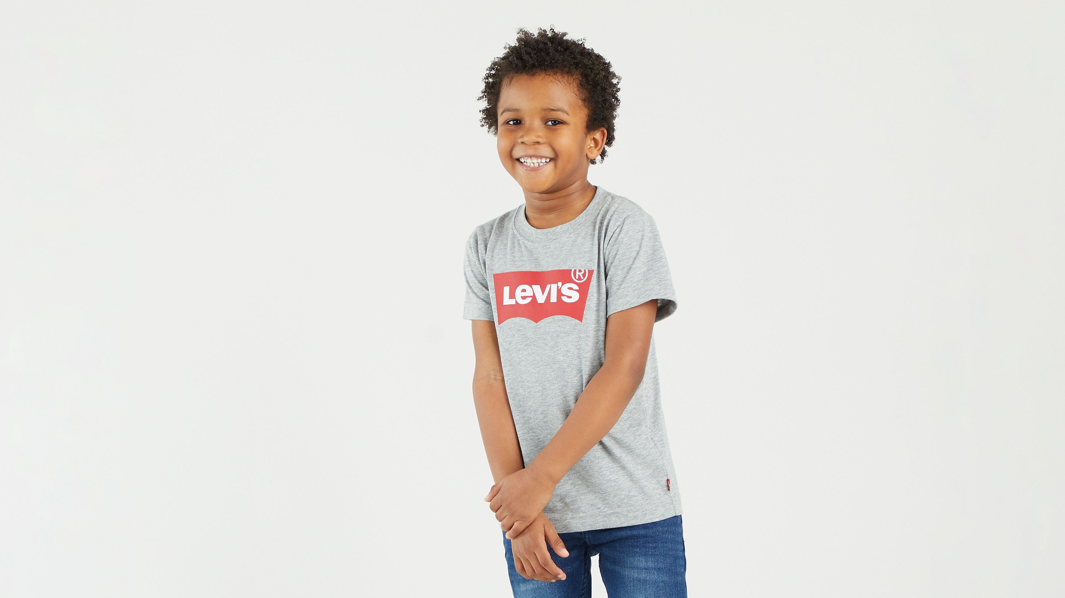 Alternatief voorstel pil backup Kinderen Batwing T-shirt - Grijs | Levi's® NL