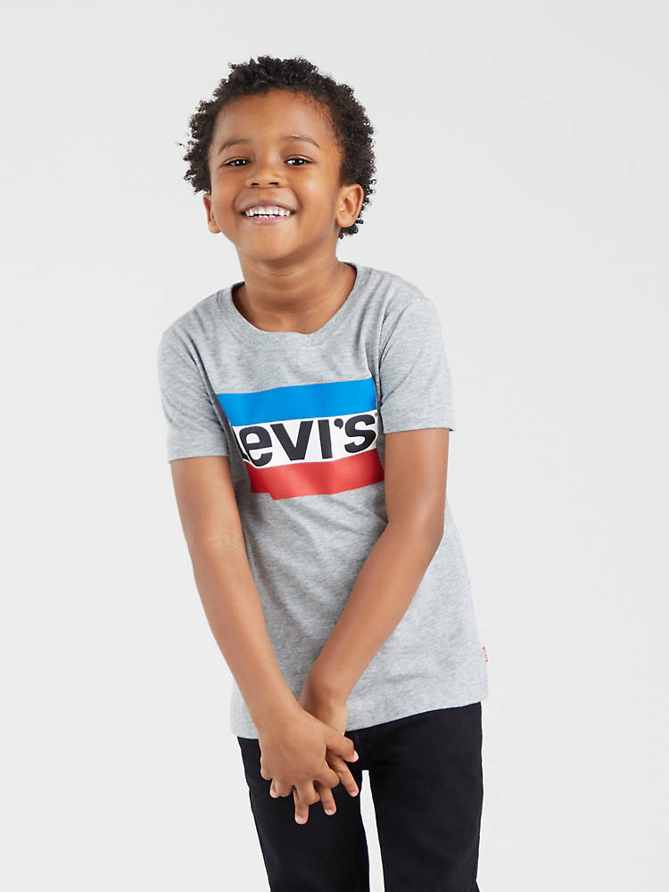 Levi's Kids Sweat-shirt Fille Lvg Key Item Logo Crew