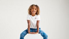 Kids Batwing Tee — White - White 1