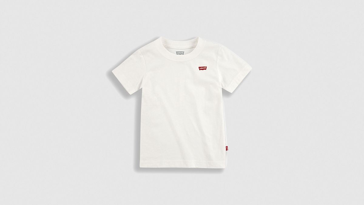 Kids Batwing Tee — White - White