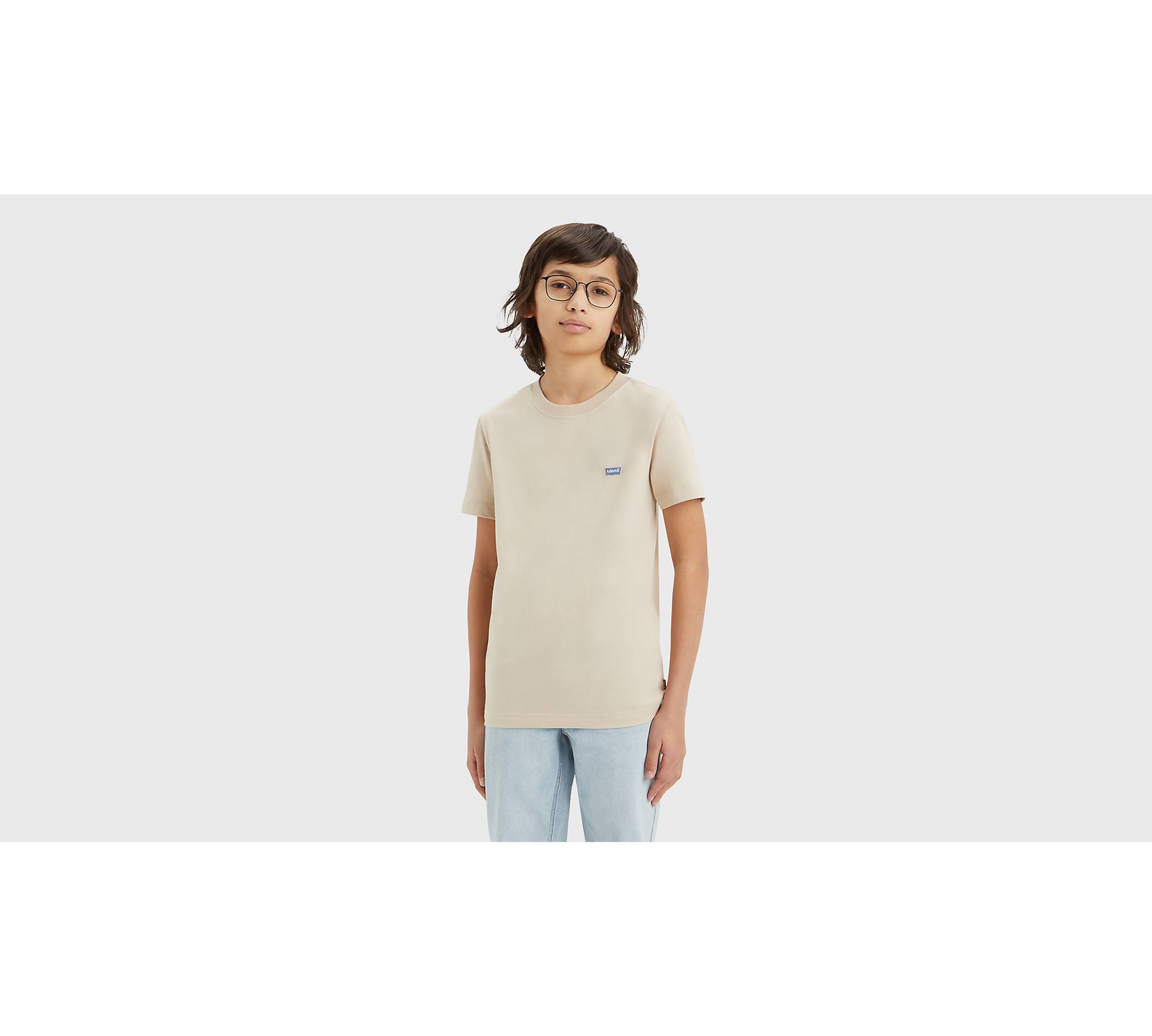 Teenager Batwing Chest Hit T-Shirt 1