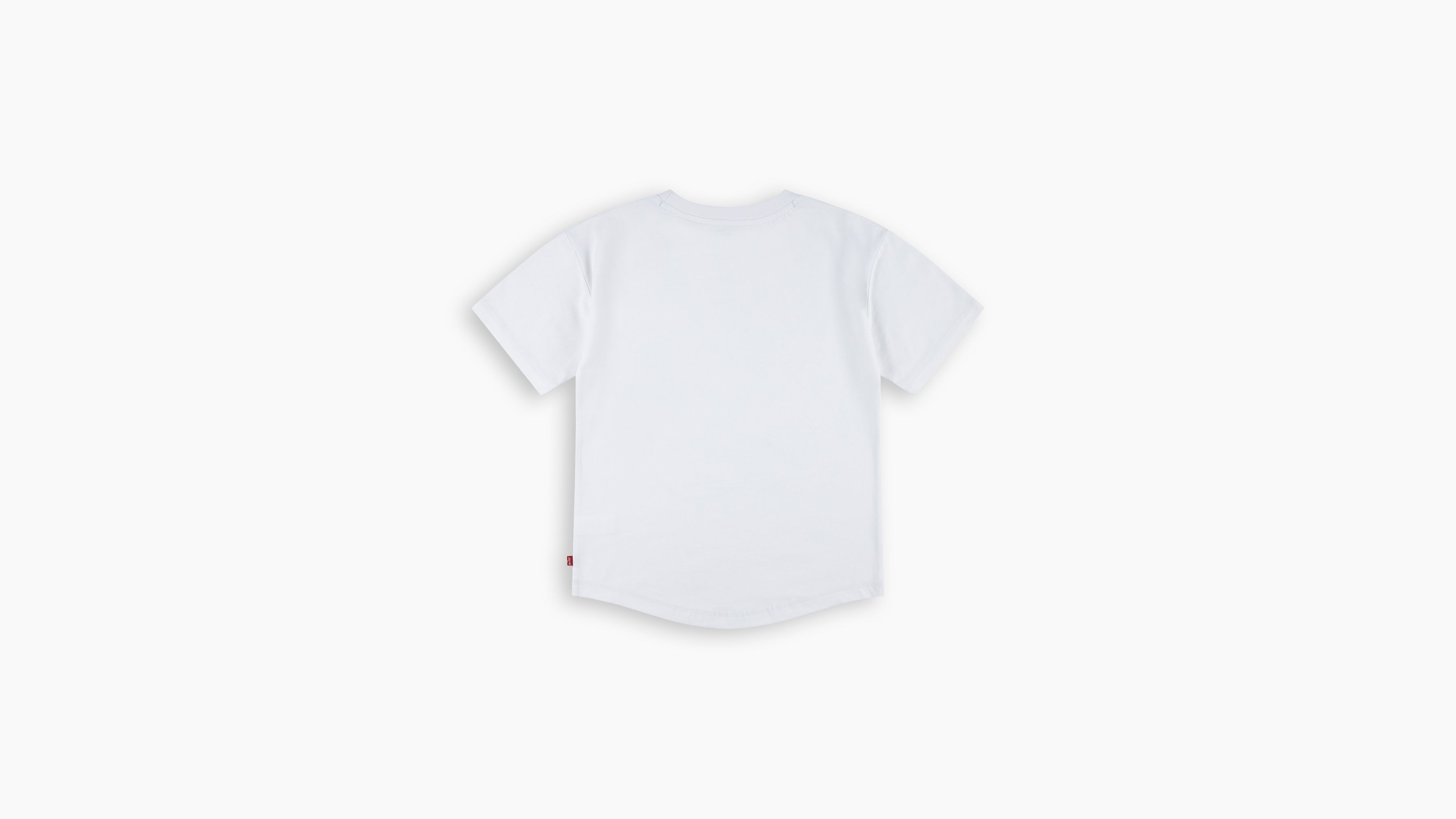 T-shirt met zak en gebogen boord 5
