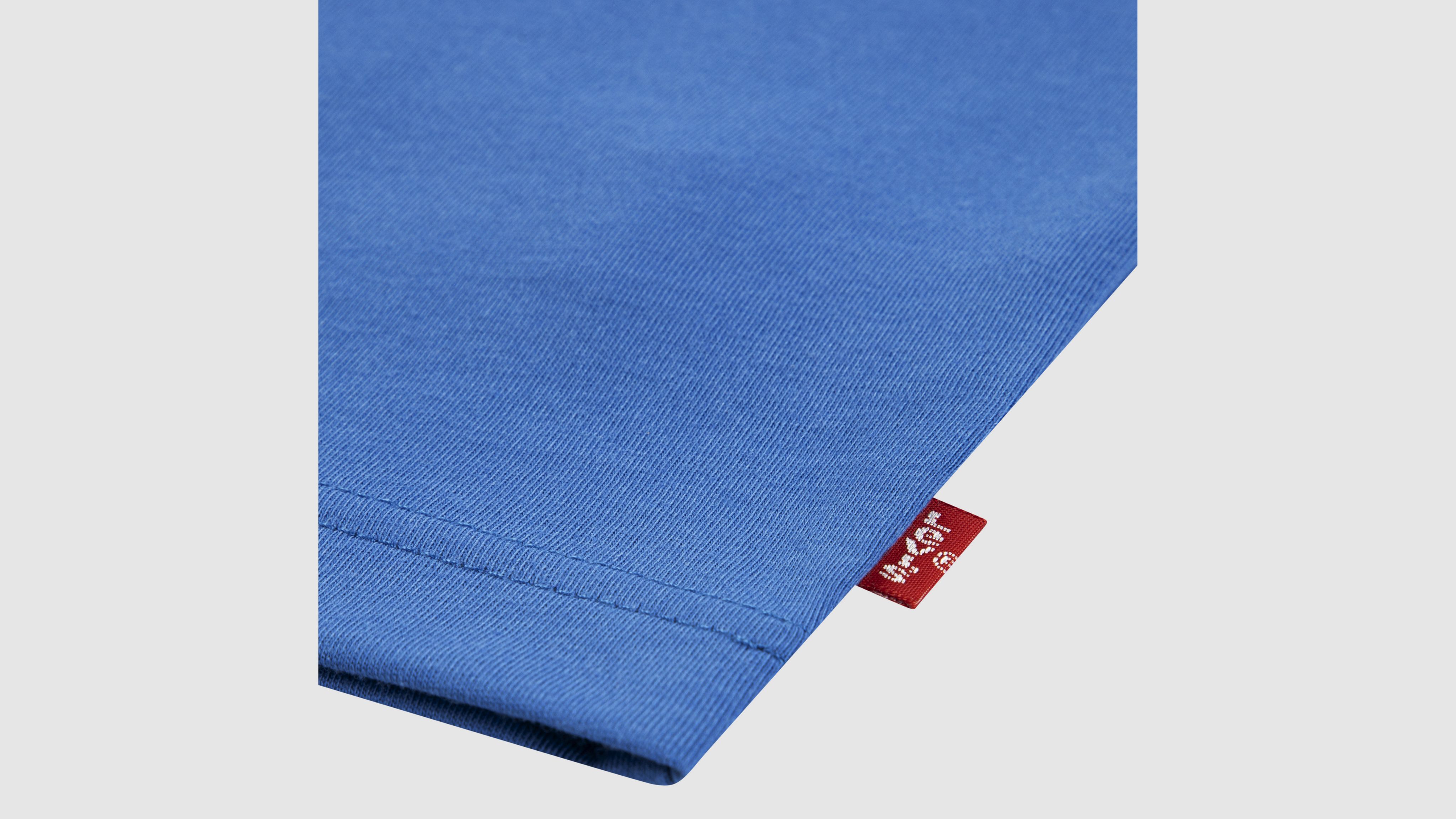 Levi's BATWING CHEST HIT Noir - Vêtements T-shirts Manches