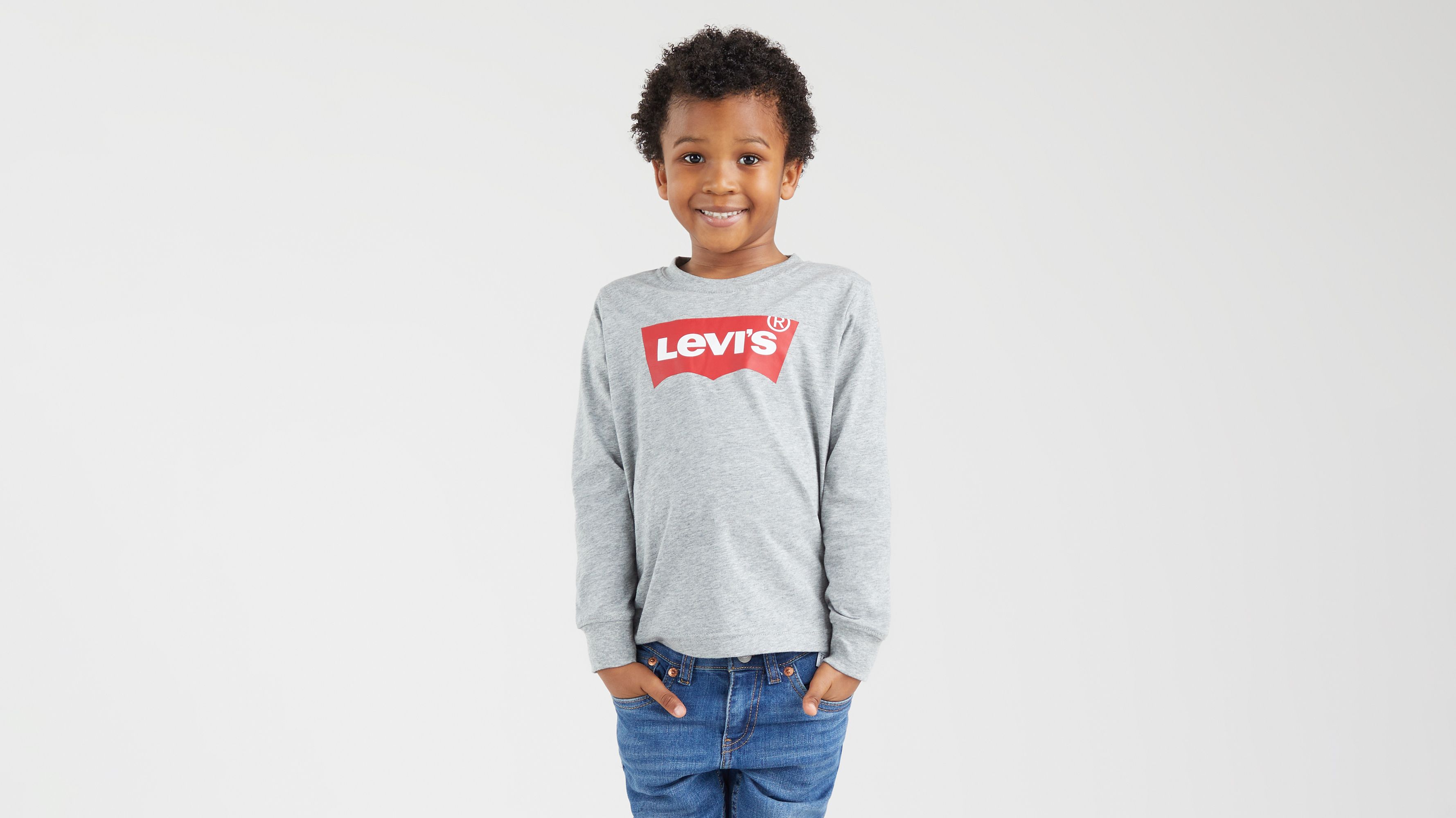 T shirt Batwing Pour Enfant Gris Levi s FR