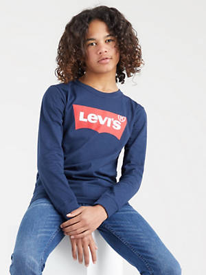 Levi's Kids Baby-Mädchen Lvg Ruffle Crew Sweatshirt