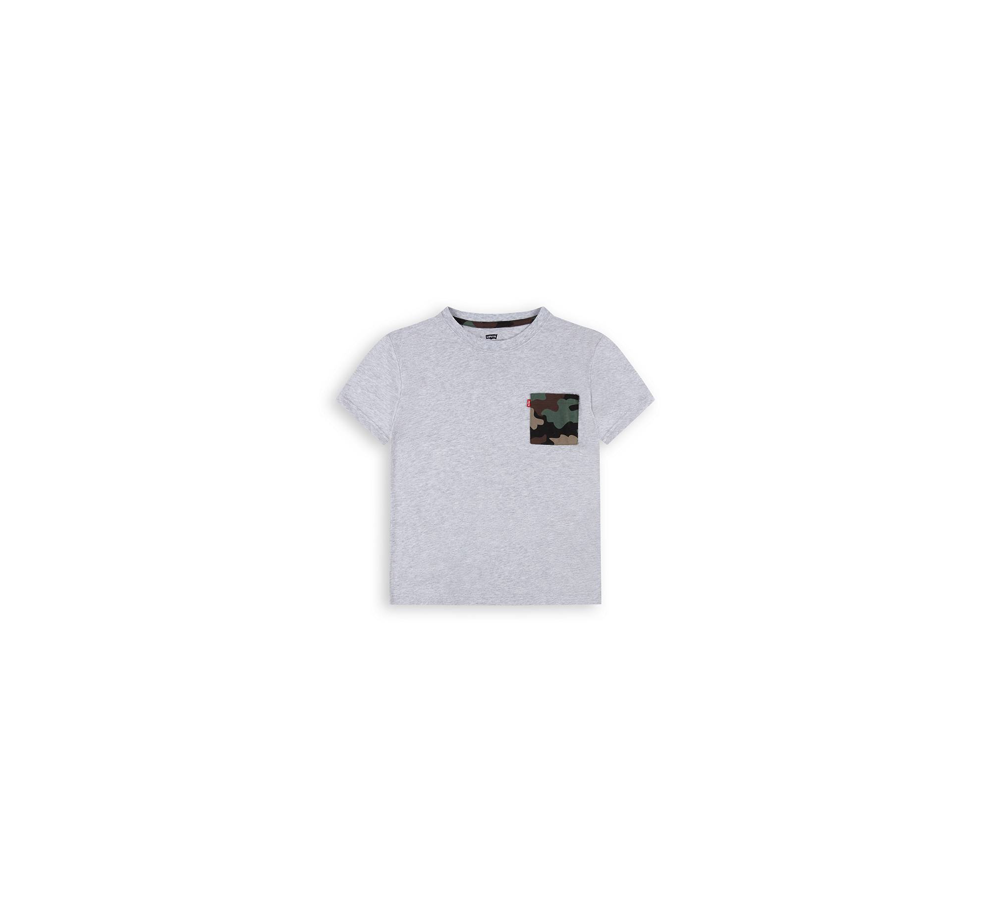 Teenager Relaxed Fit Camo Pocket Tee 1