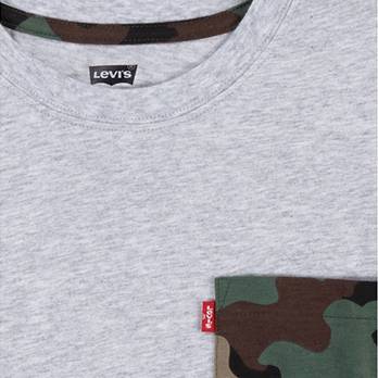 T-shirt camouflage poche relaxed 3