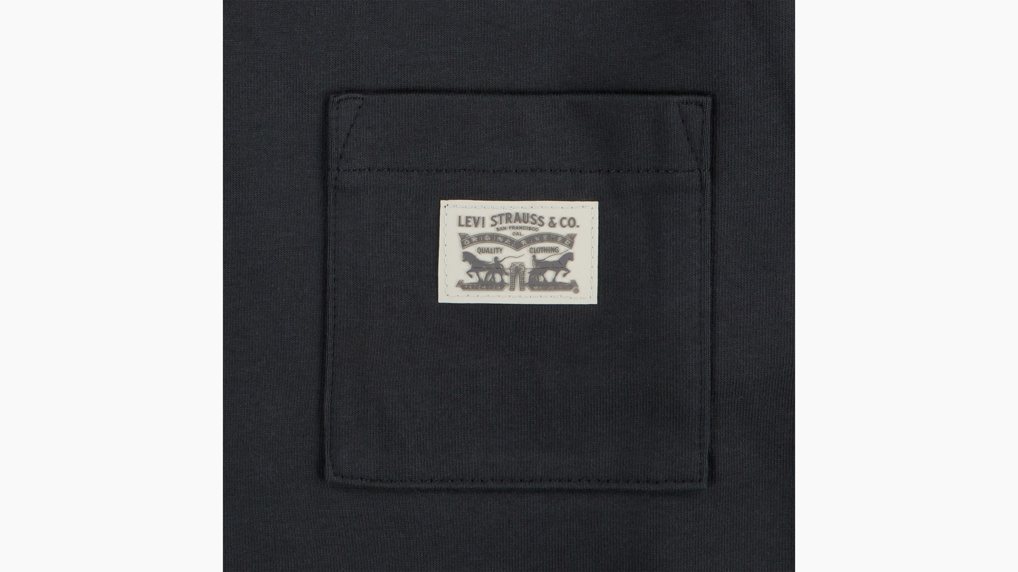 Kinder Langarm-T-Shirt mit Brusttasche 6