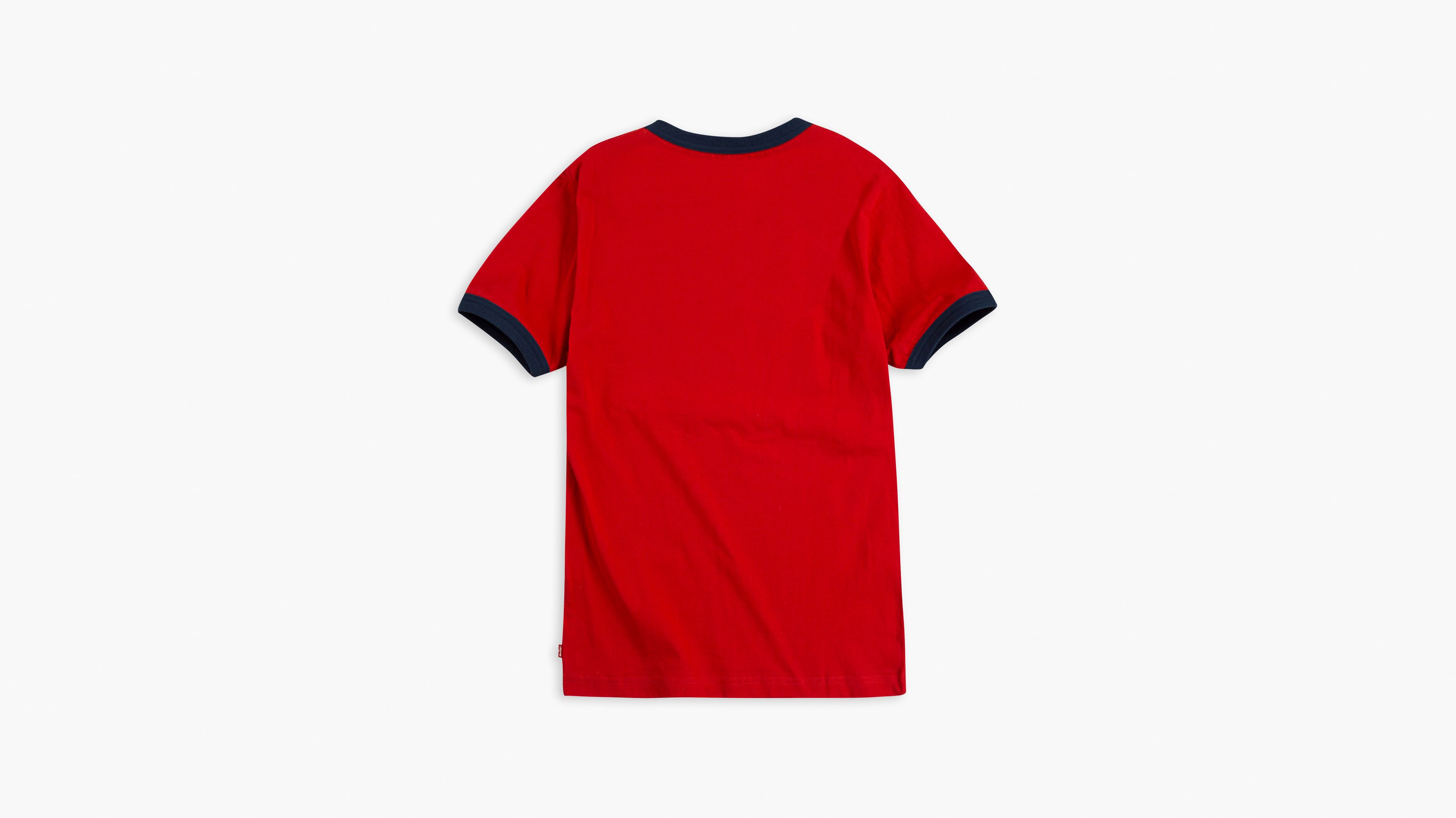 Młodzieżowa koszulka Ringer z logo Batwing 2