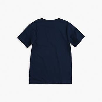 Staplad färg batwing t-shirt för barn 2