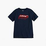 Kids Stacked Batwing Tee 1