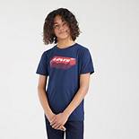Teenager Stacked Batwing Tee 1
