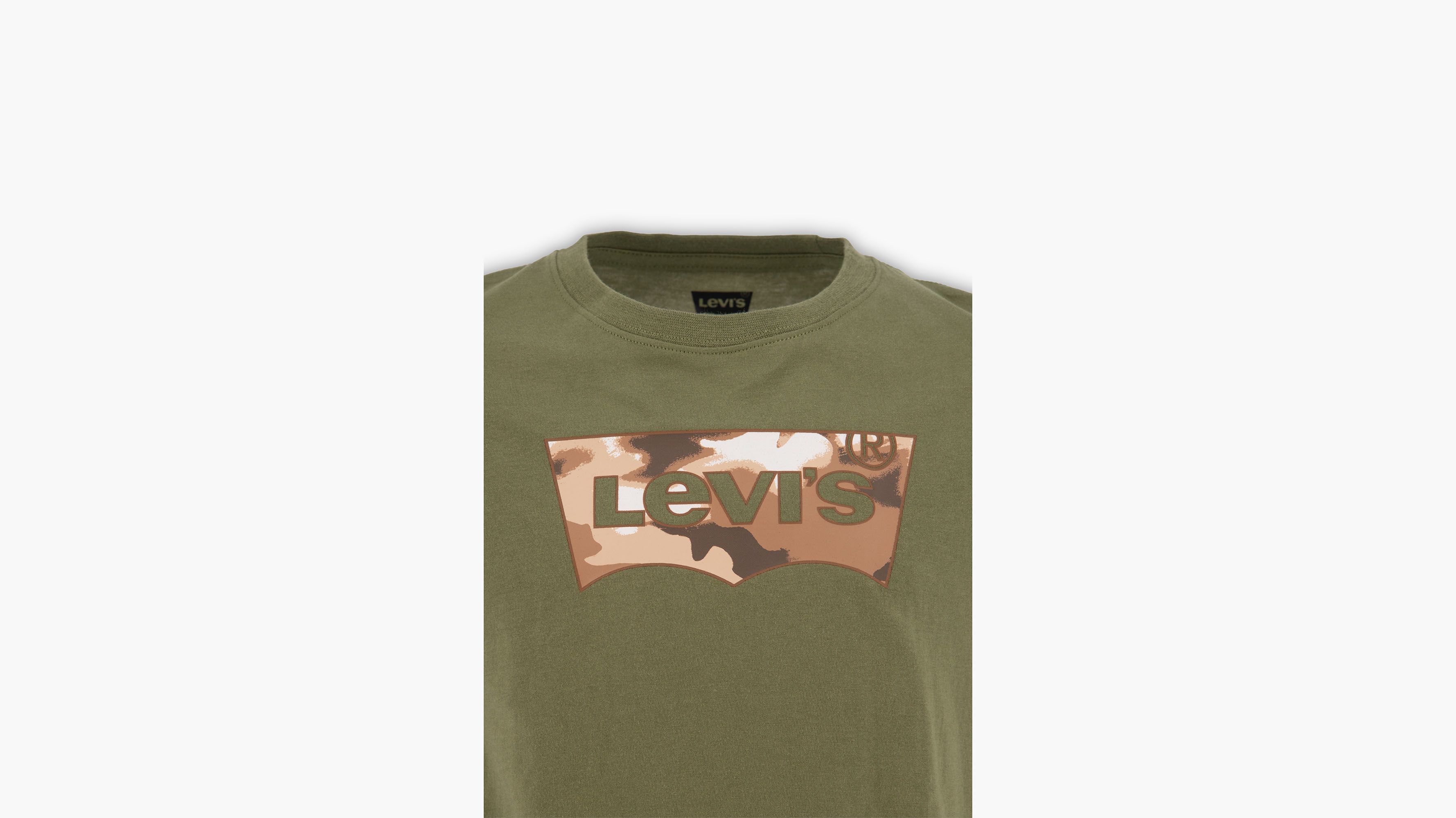 Levis camo shop t shirt