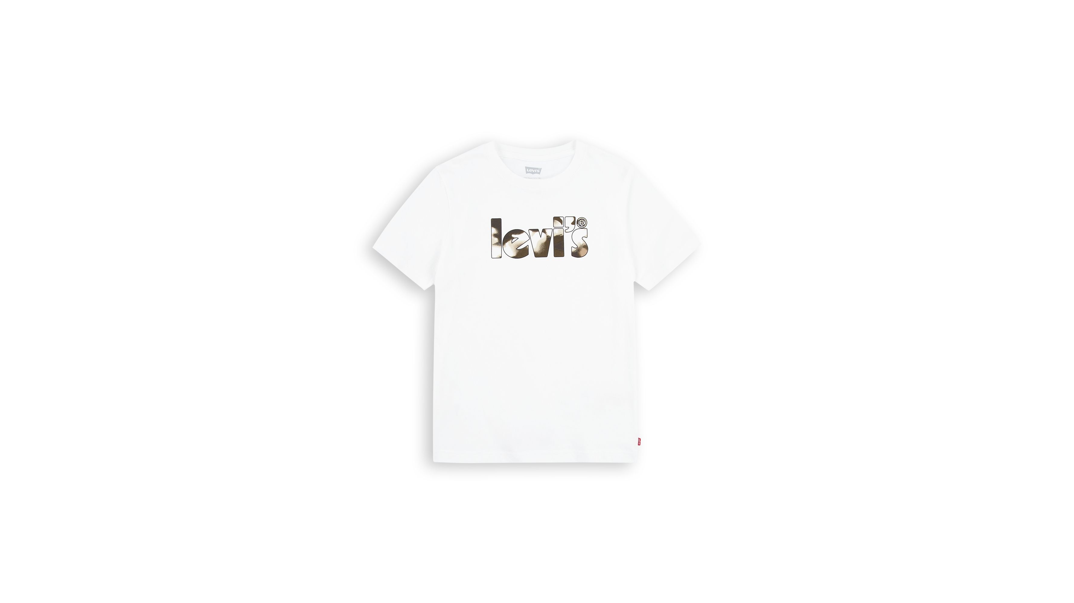 T-Shirt mit Camo Poster-Logo 4