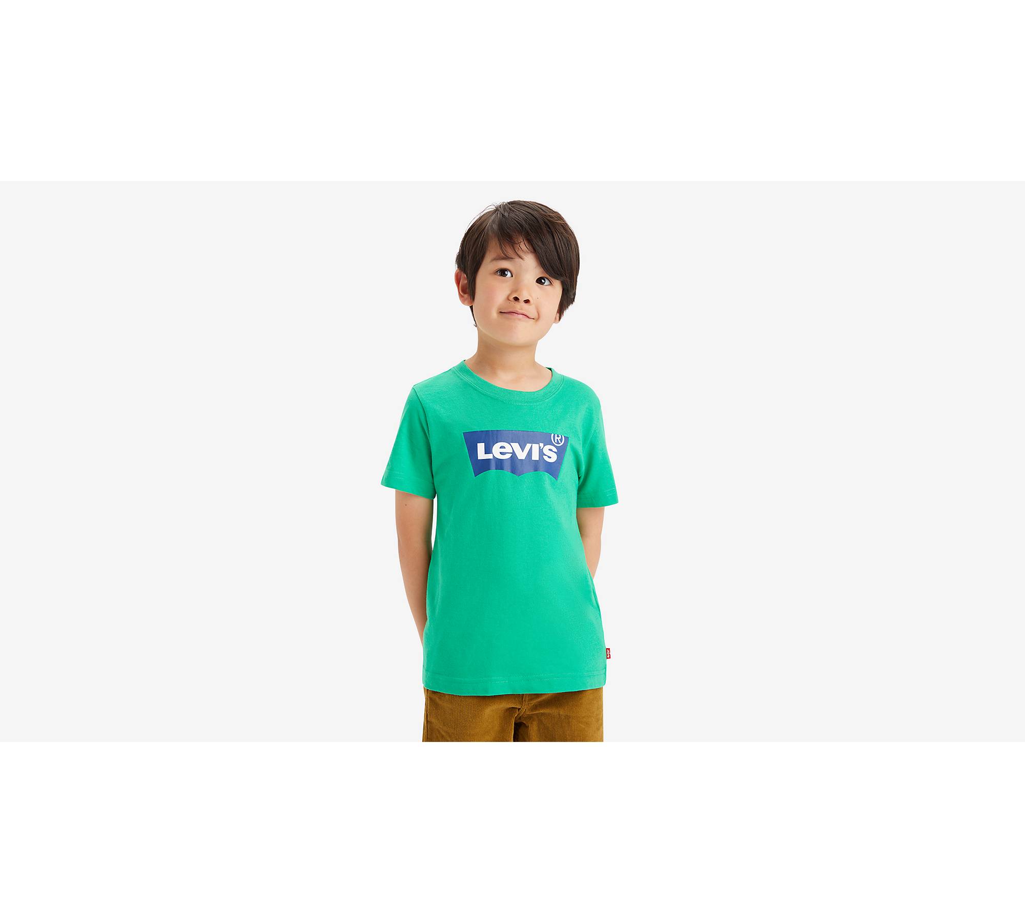 Camiseta Infantil Estampada Batwing - Verde