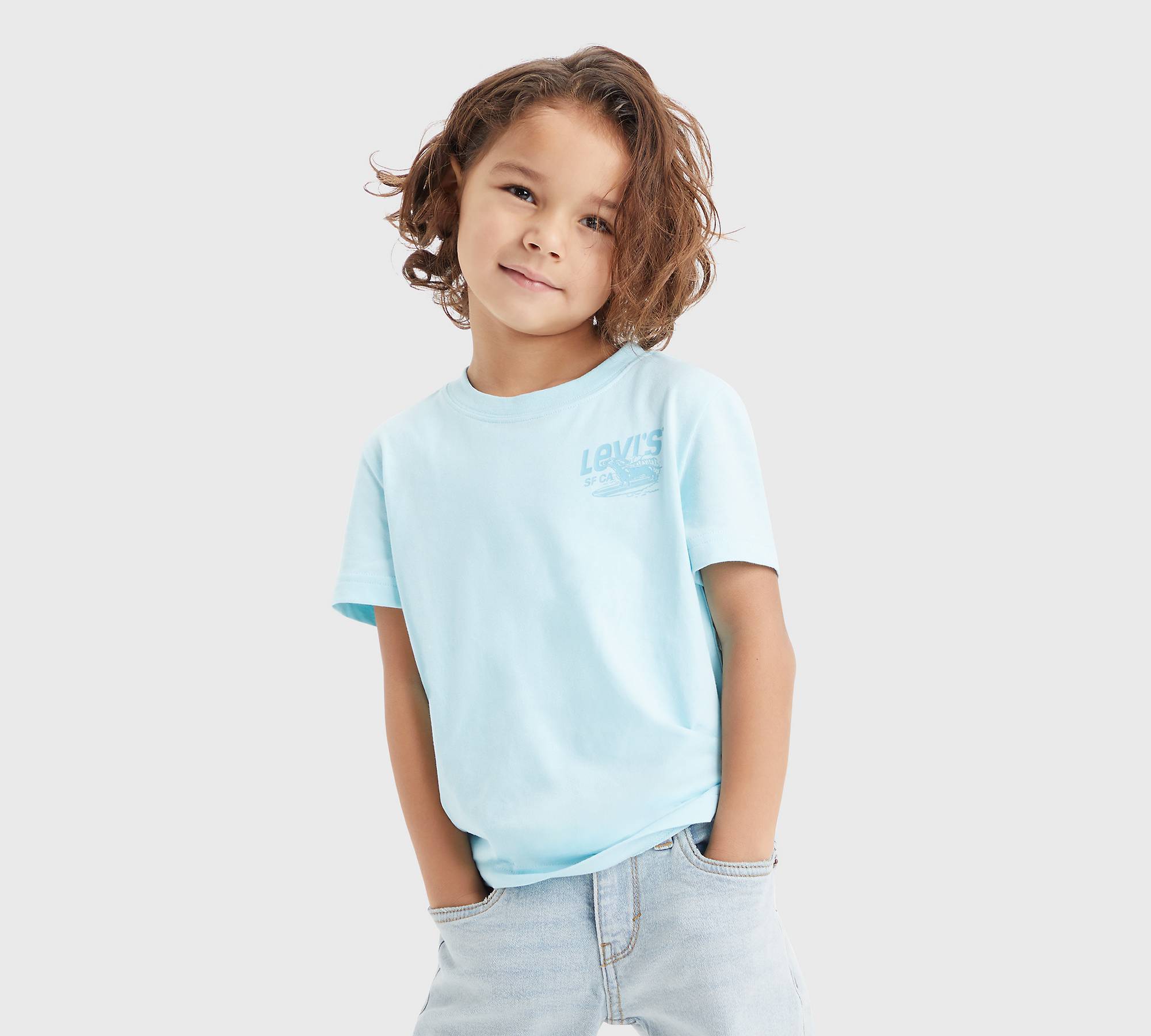 T-shirt Dachshund ispirata al surf per bambini 1