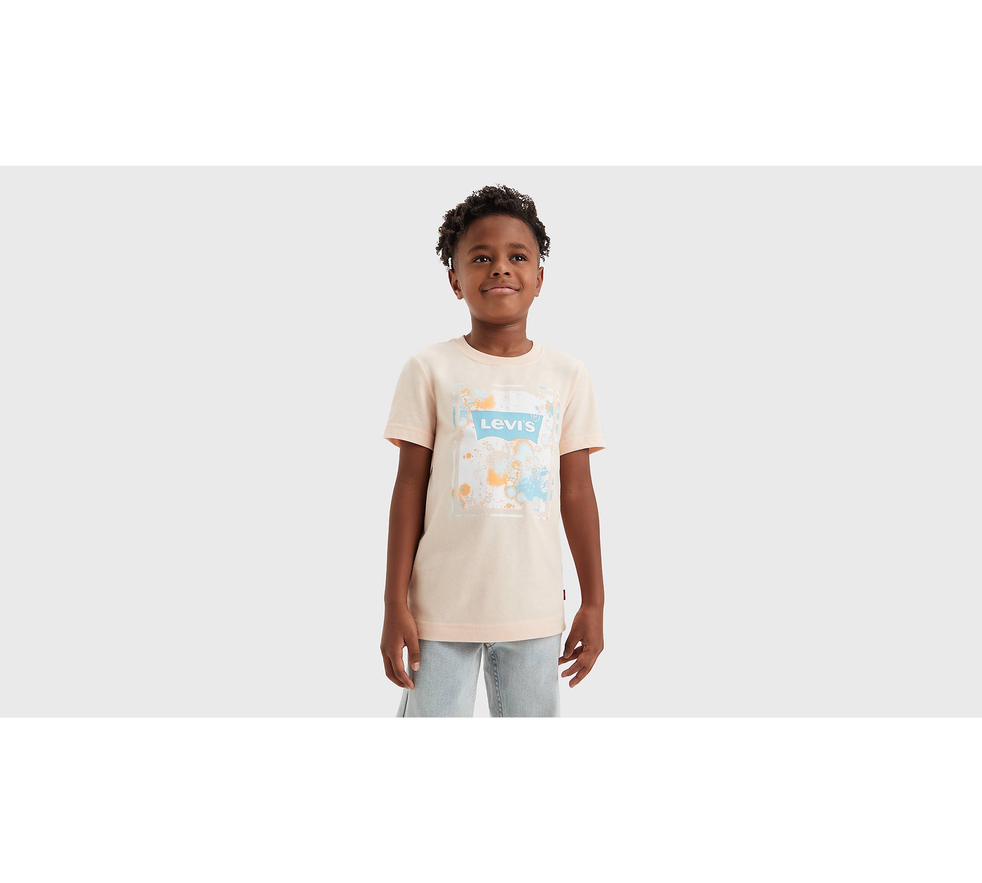 Enfant t-shirt Splatter Box 1