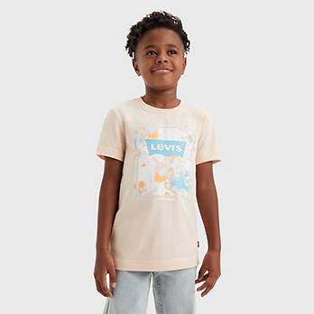 Box T-shirt met Splatter Box voor kinderen 1