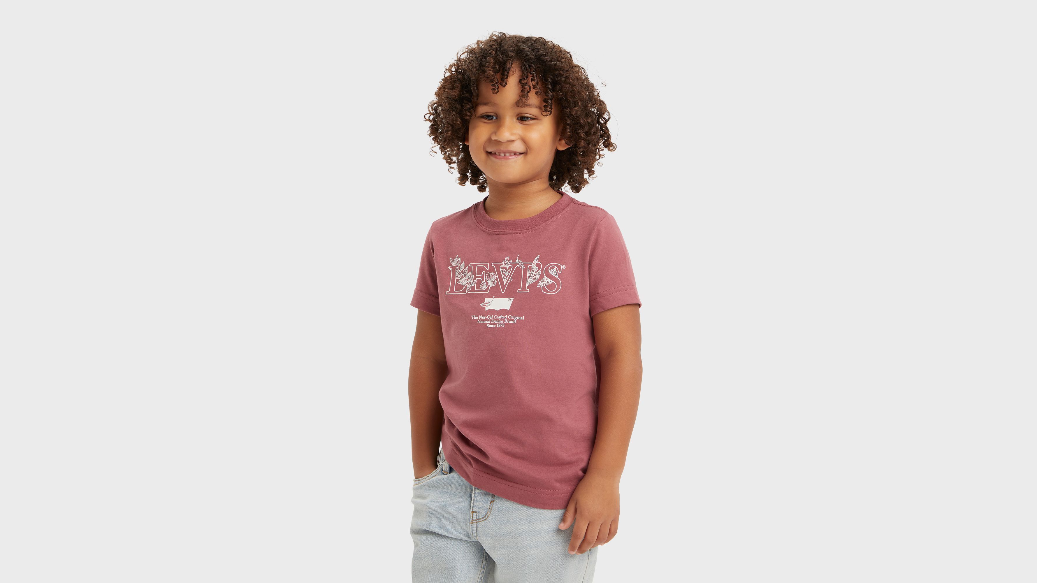 Kids All Natural Levis Tee Purple Levi s AT