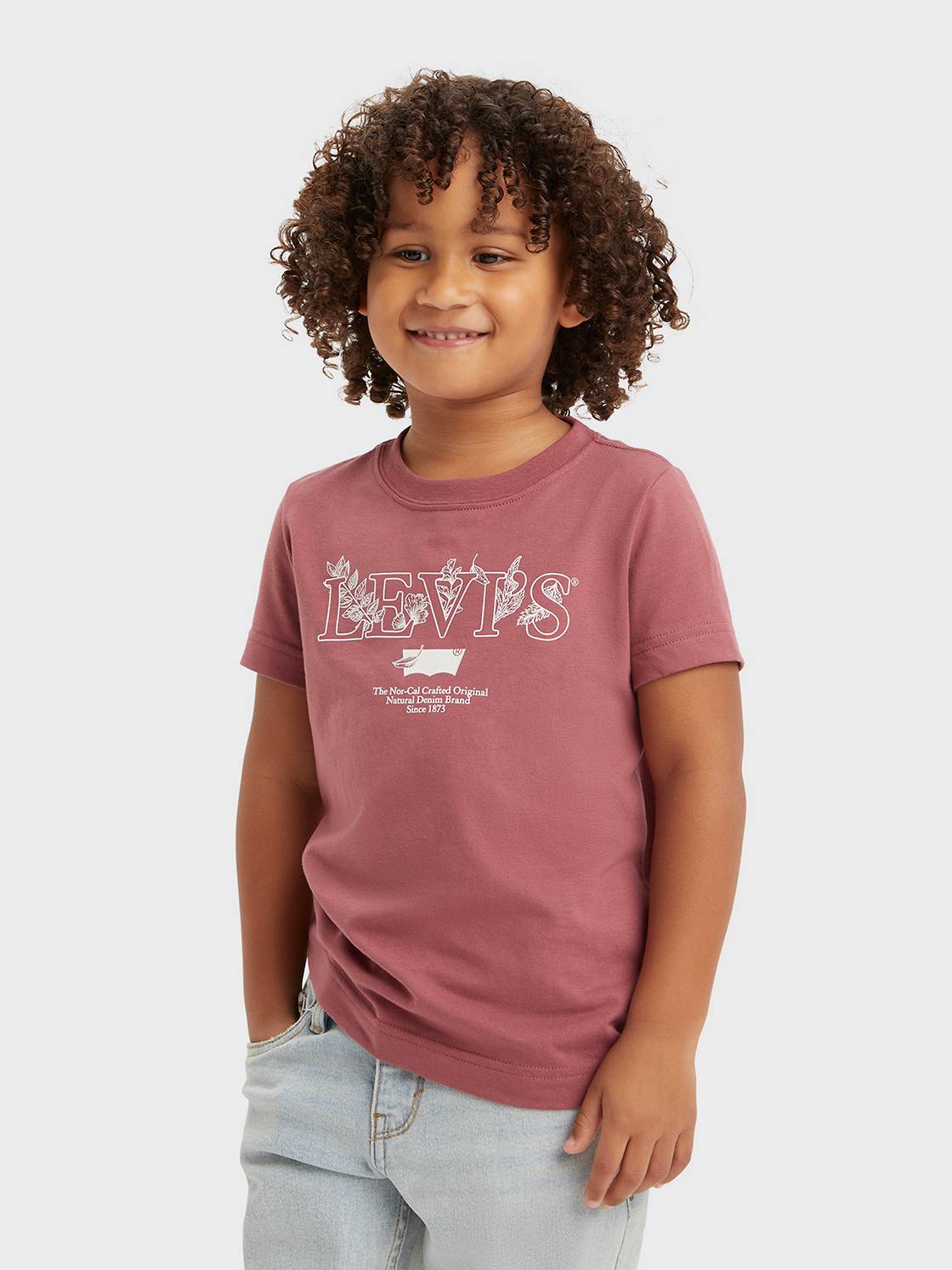 Kids All Natural Levis Tee 1