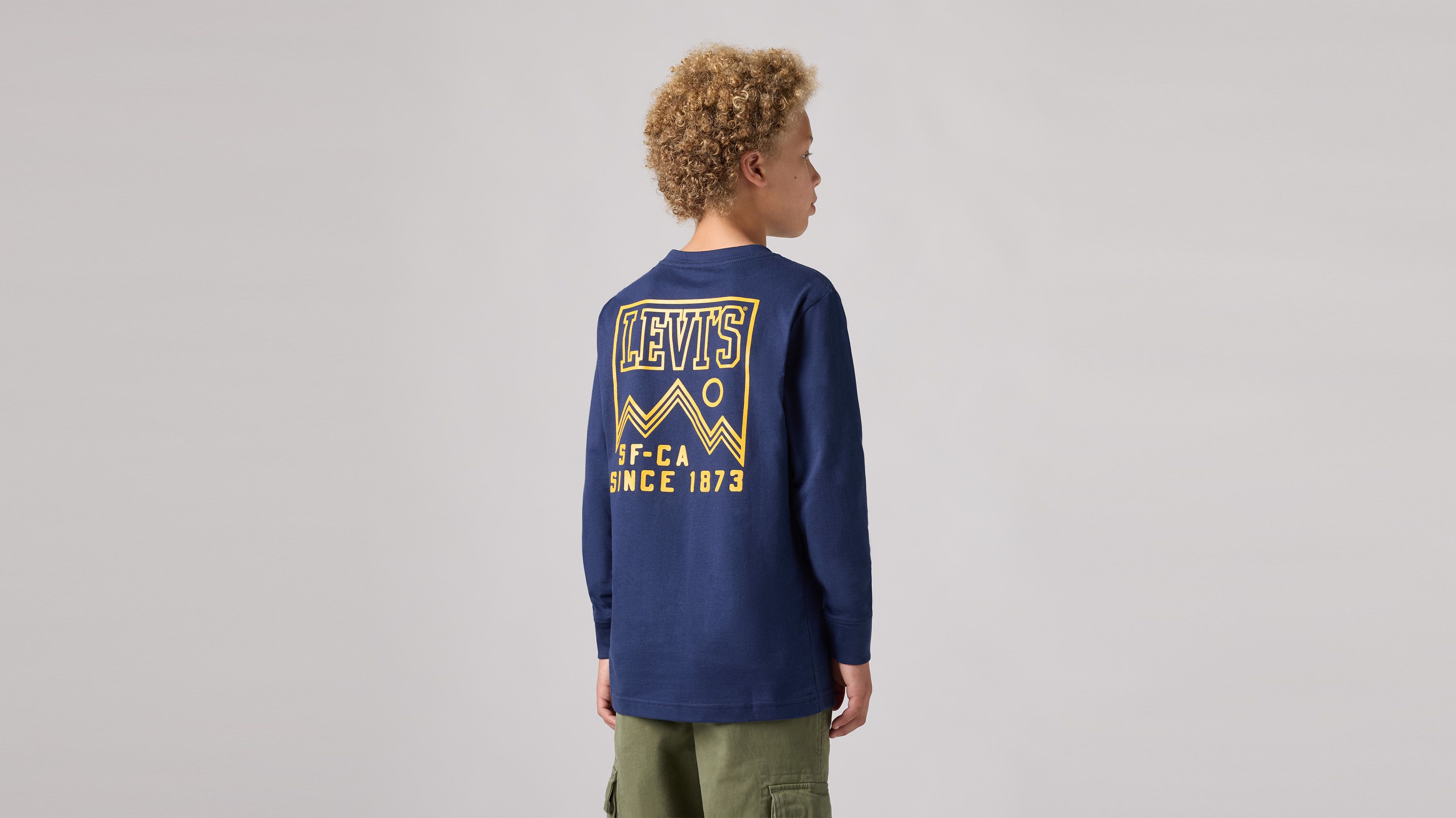 Młodzieżowy T-shirt High Peaks z długim rękawem 2
