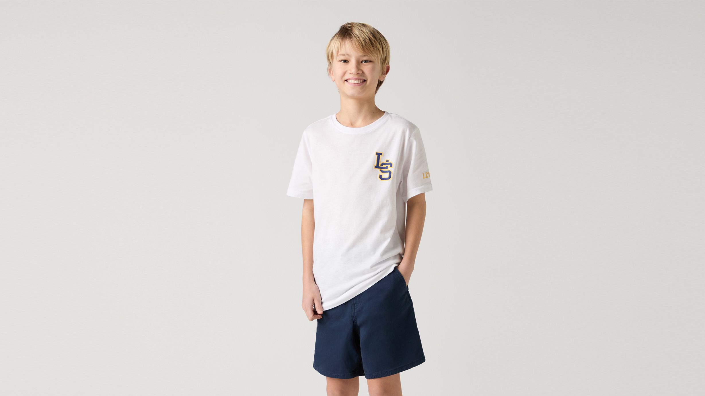 Teenager Monogramm-T-Shirt 1