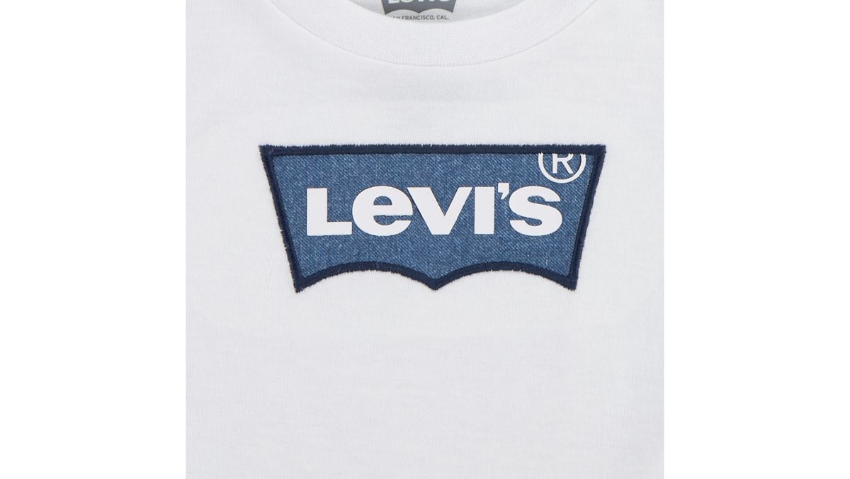 Baby My First Batwing Tee — Bright White - White