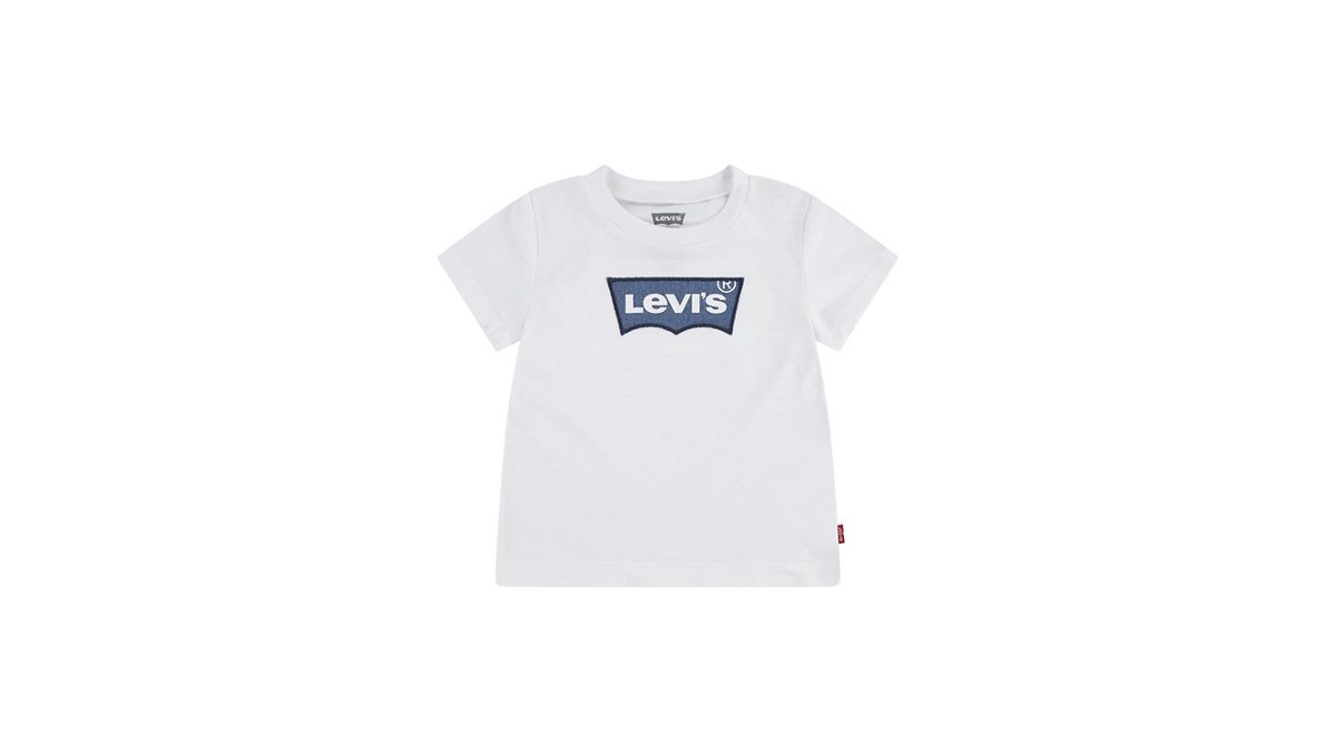 Baby My First Batwing Tee — Bright White - White