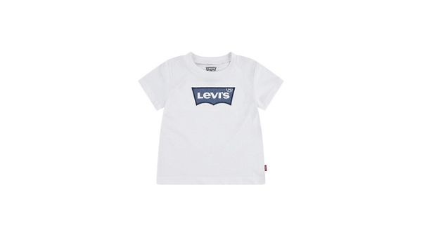 Baby My First Batwing Tee — Bright White - White
