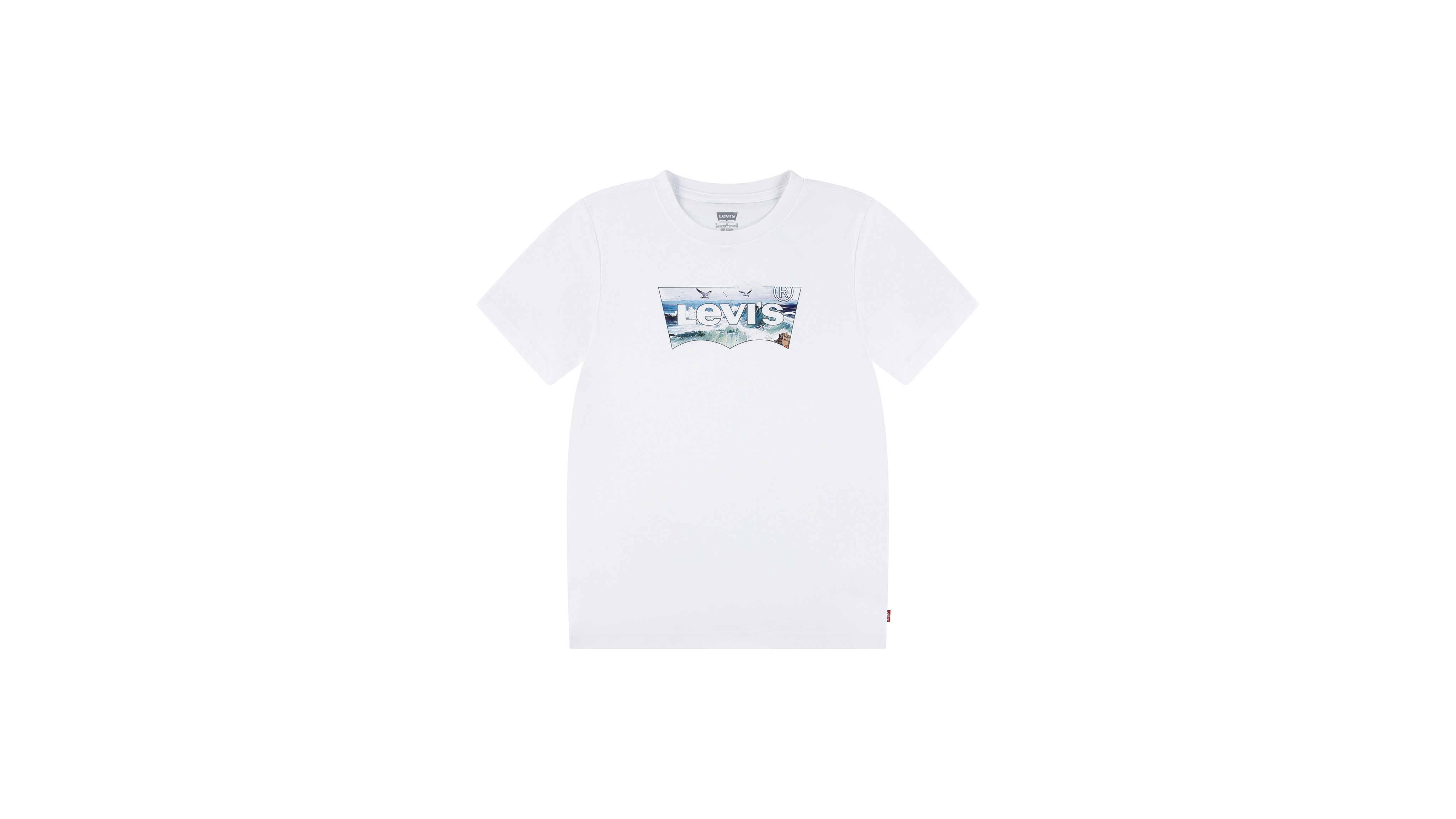 Teenager Crashing Waves Batwing Tee 4